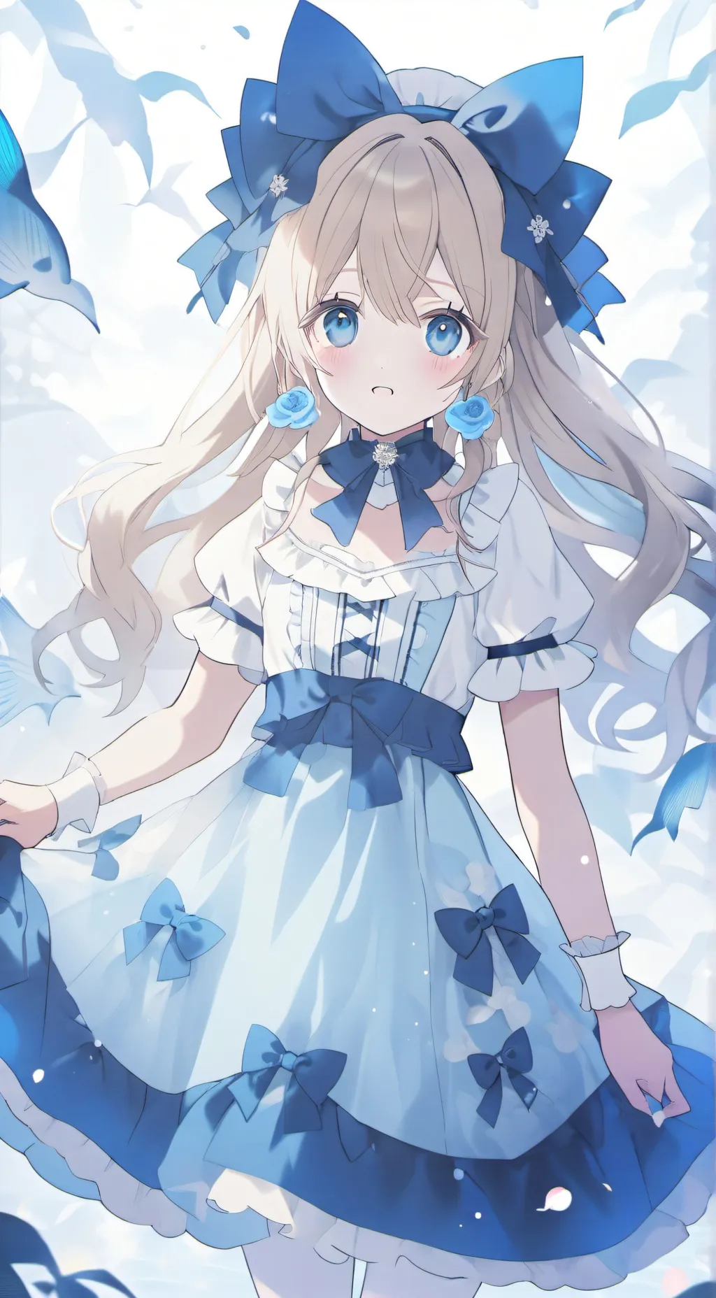 ai character: Kny(sad) background