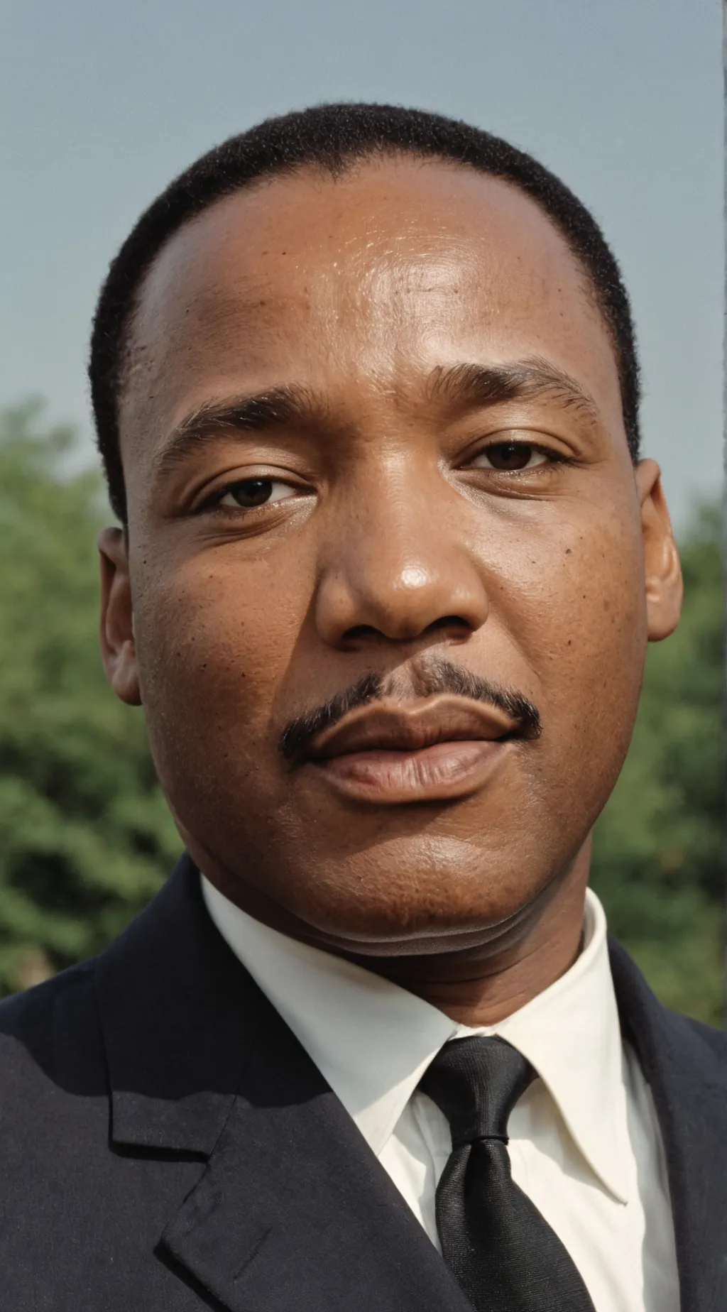 ai character: Martin Luther King background