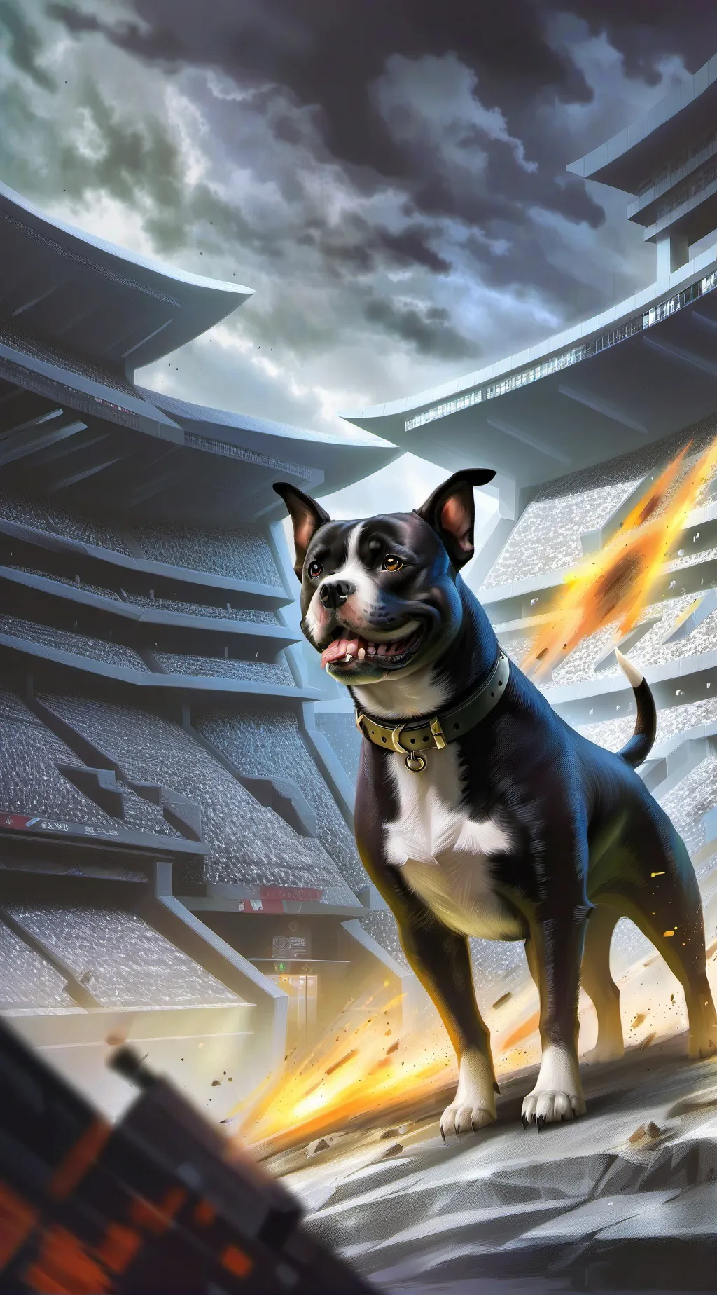 ai character: Izzy background