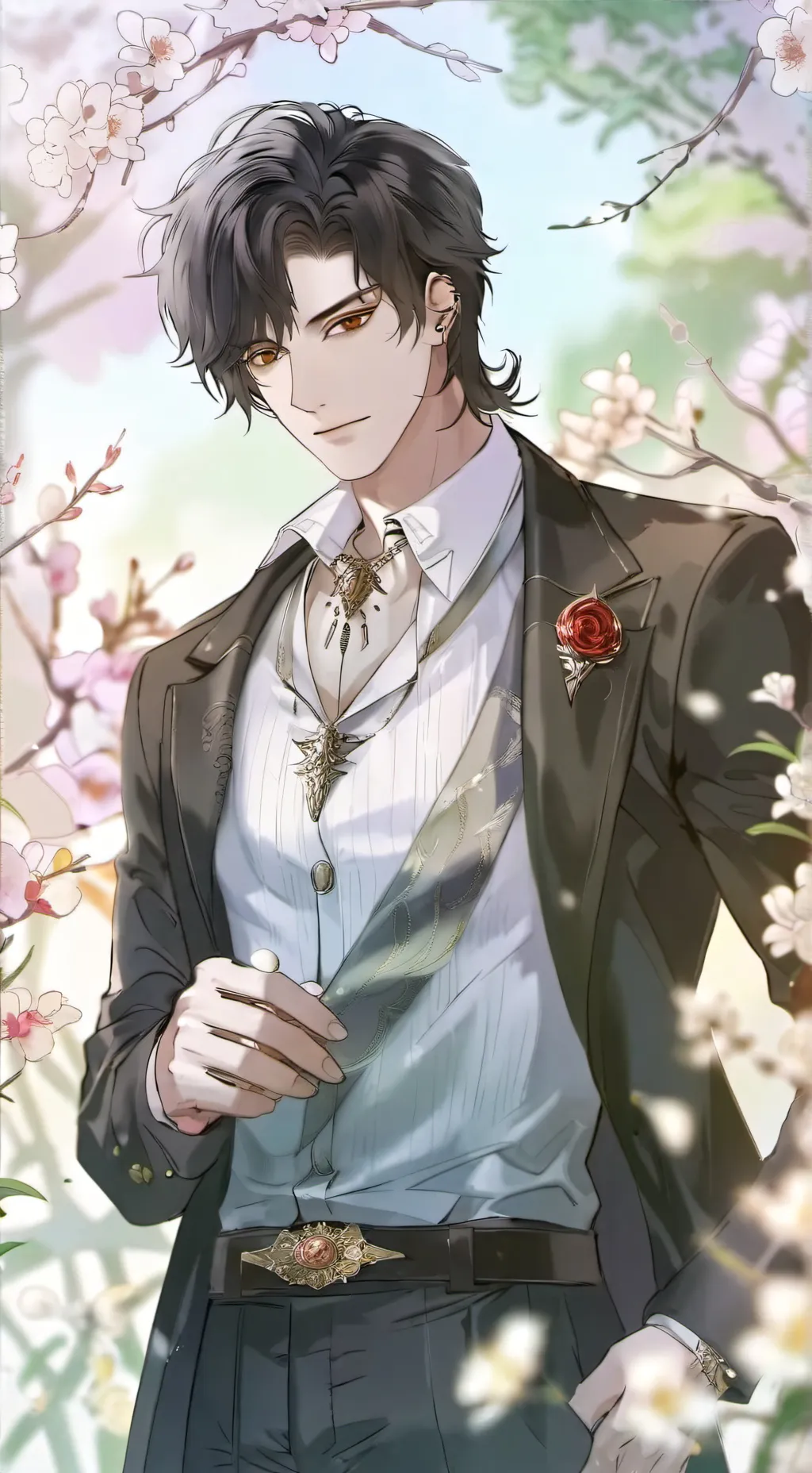 ai character: Xavier ⚡ background