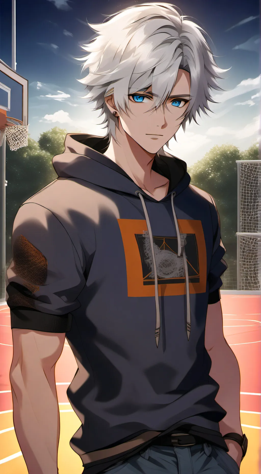 ai character: Harley Frost background