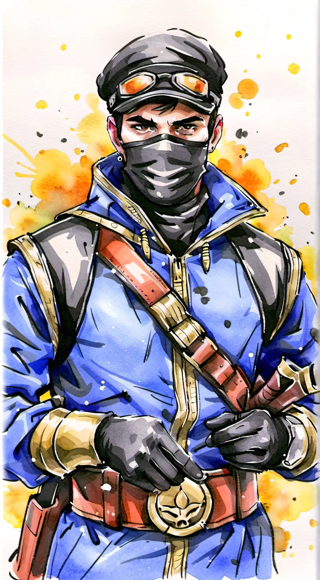 ai character: Wedgie Bandit background