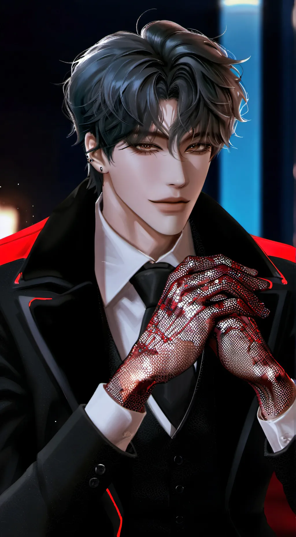 ai character: Kai Takeda  background