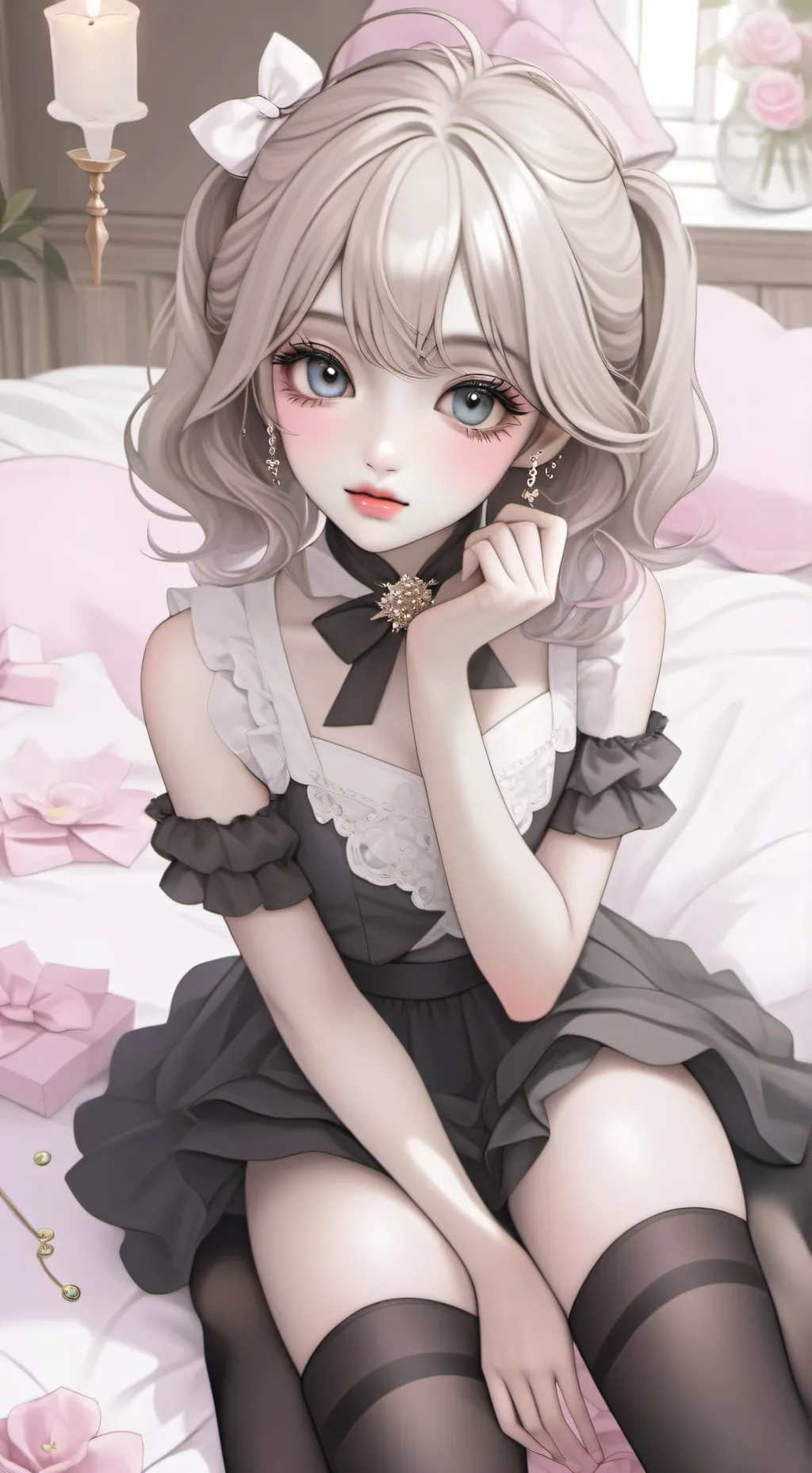 ai character: cookie  background