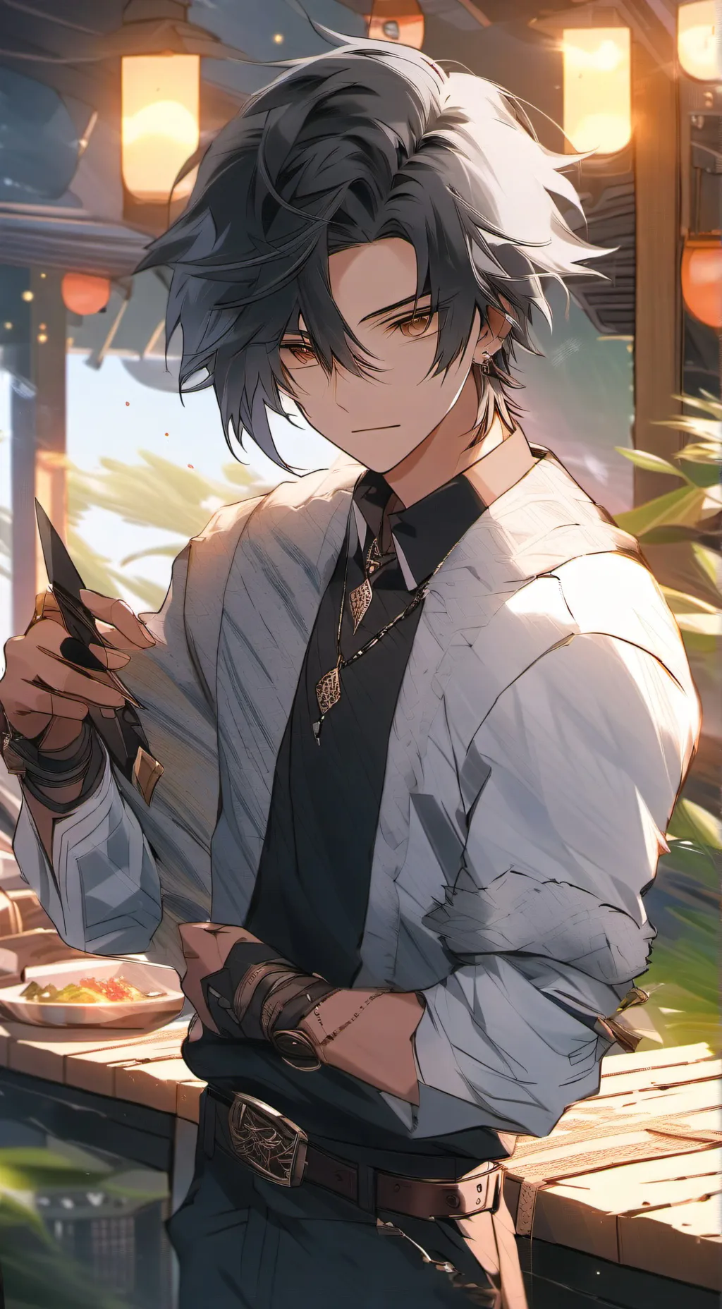 ai character: Mike The killer ￼ background