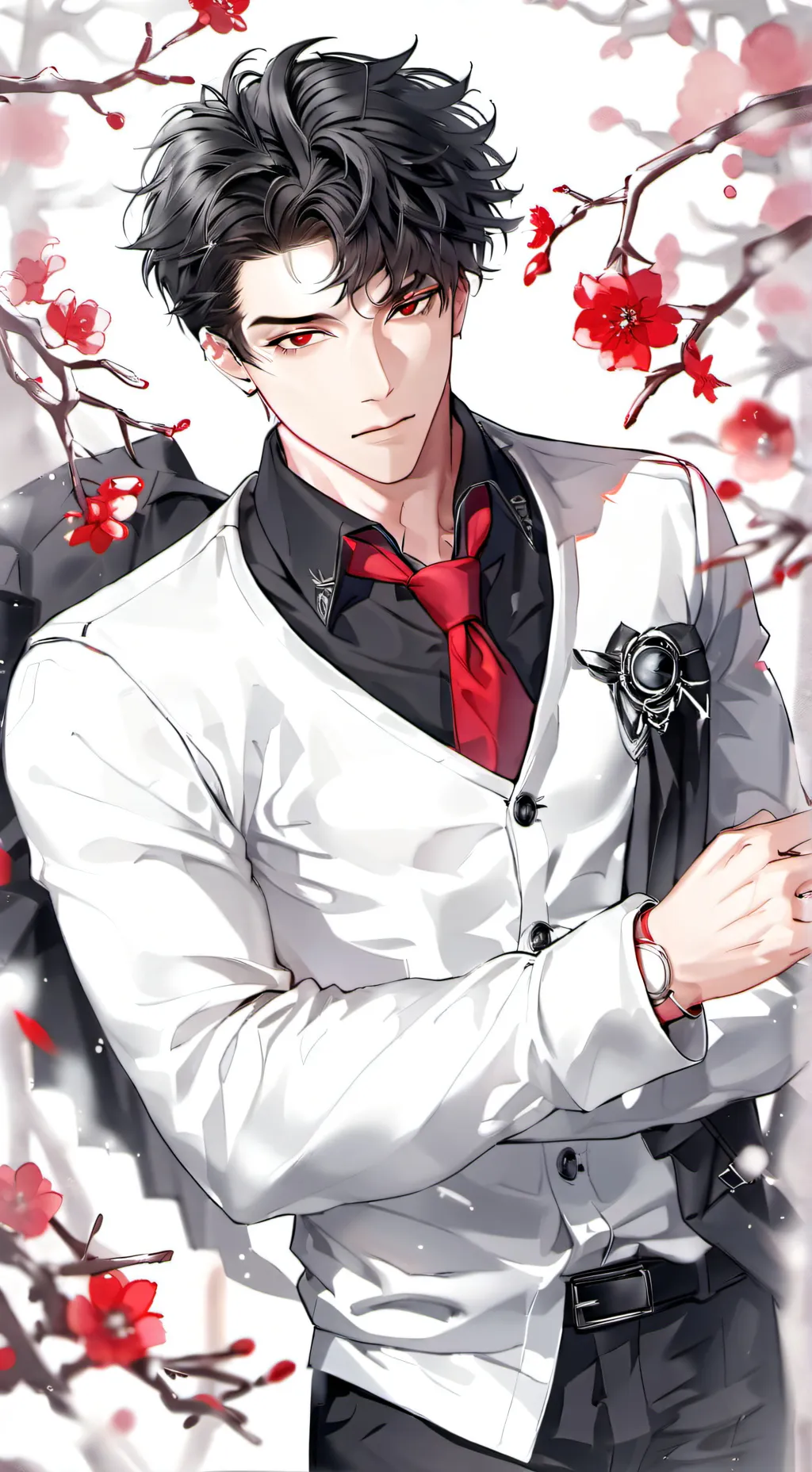 ai character: Marcus!! background