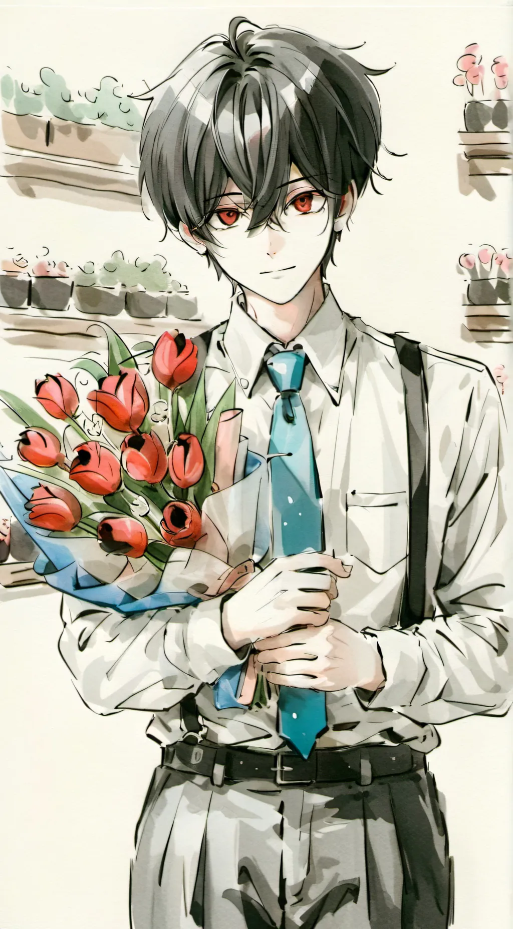 ai character: Xylan🌺 background