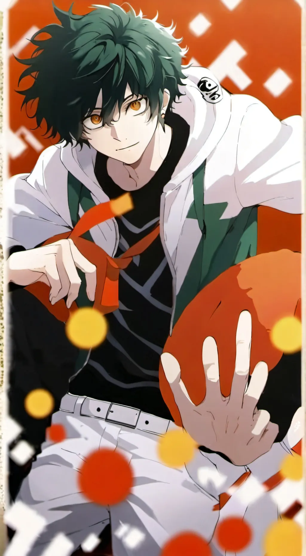 ai character: deku background