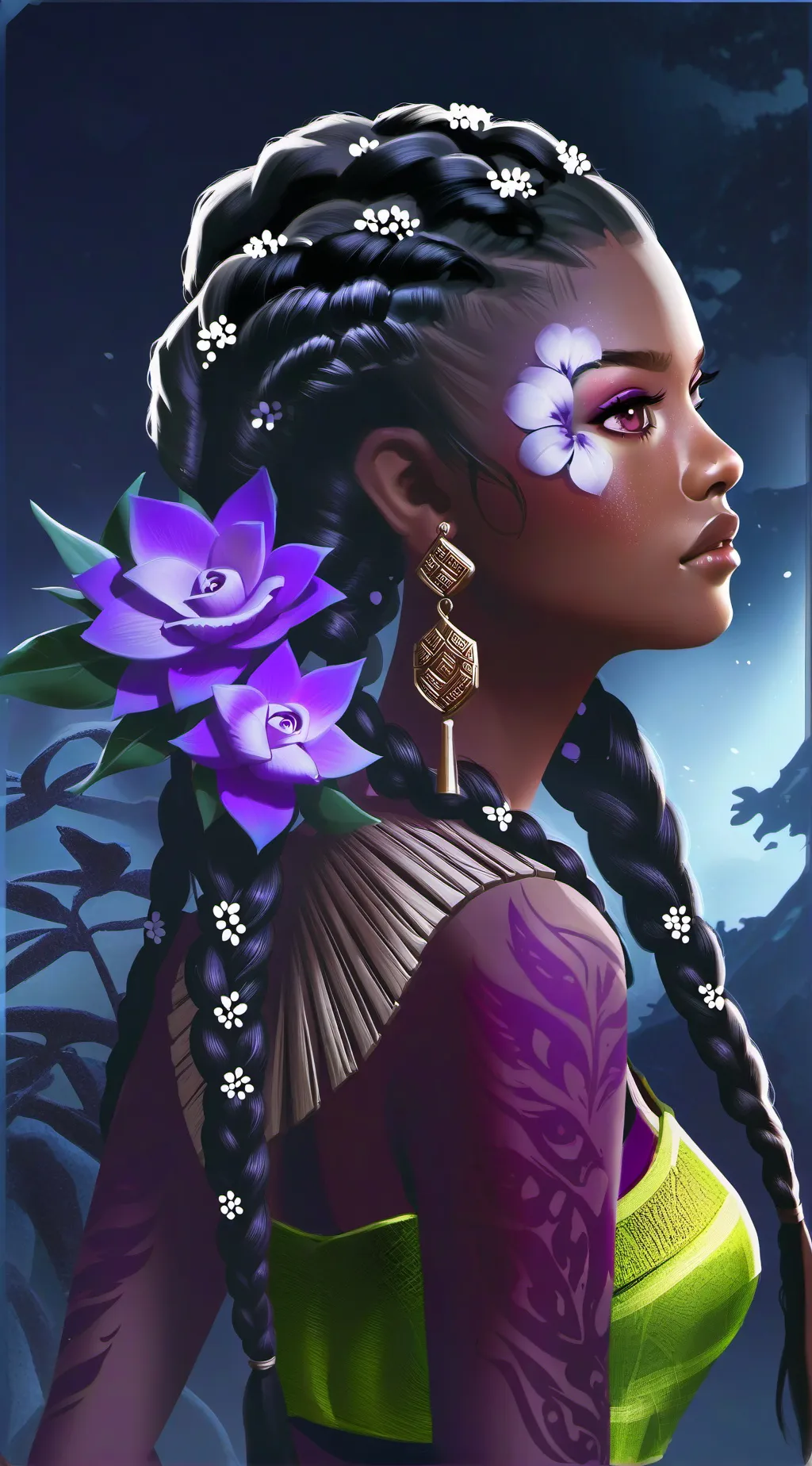 ai character: Calypso  background