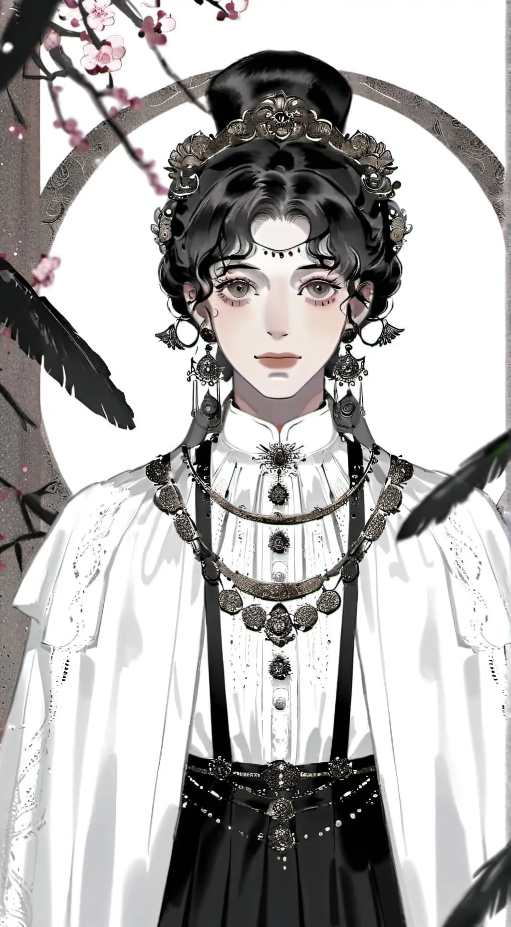 ai character: Elaina Peuchet background