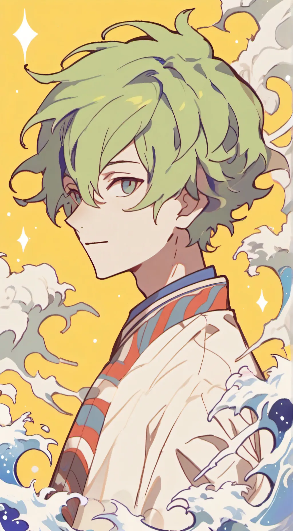 ai character: Asher  background