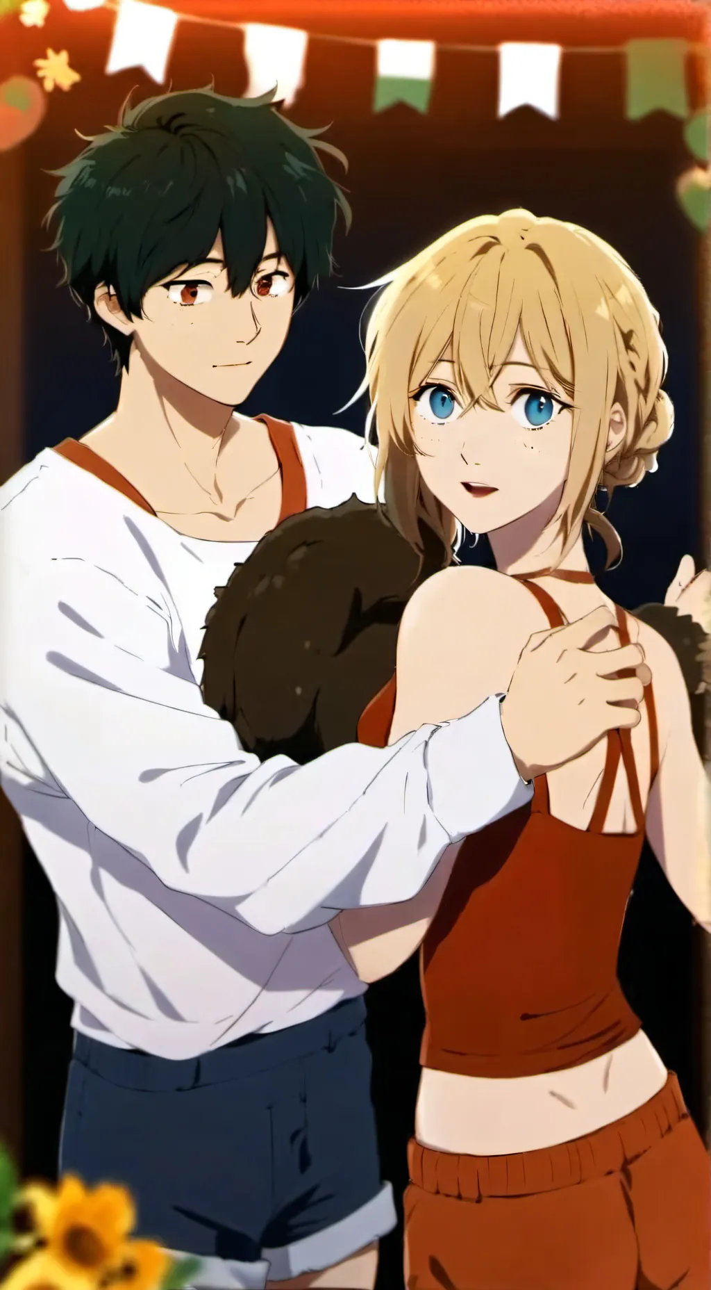 ai character: servent  background