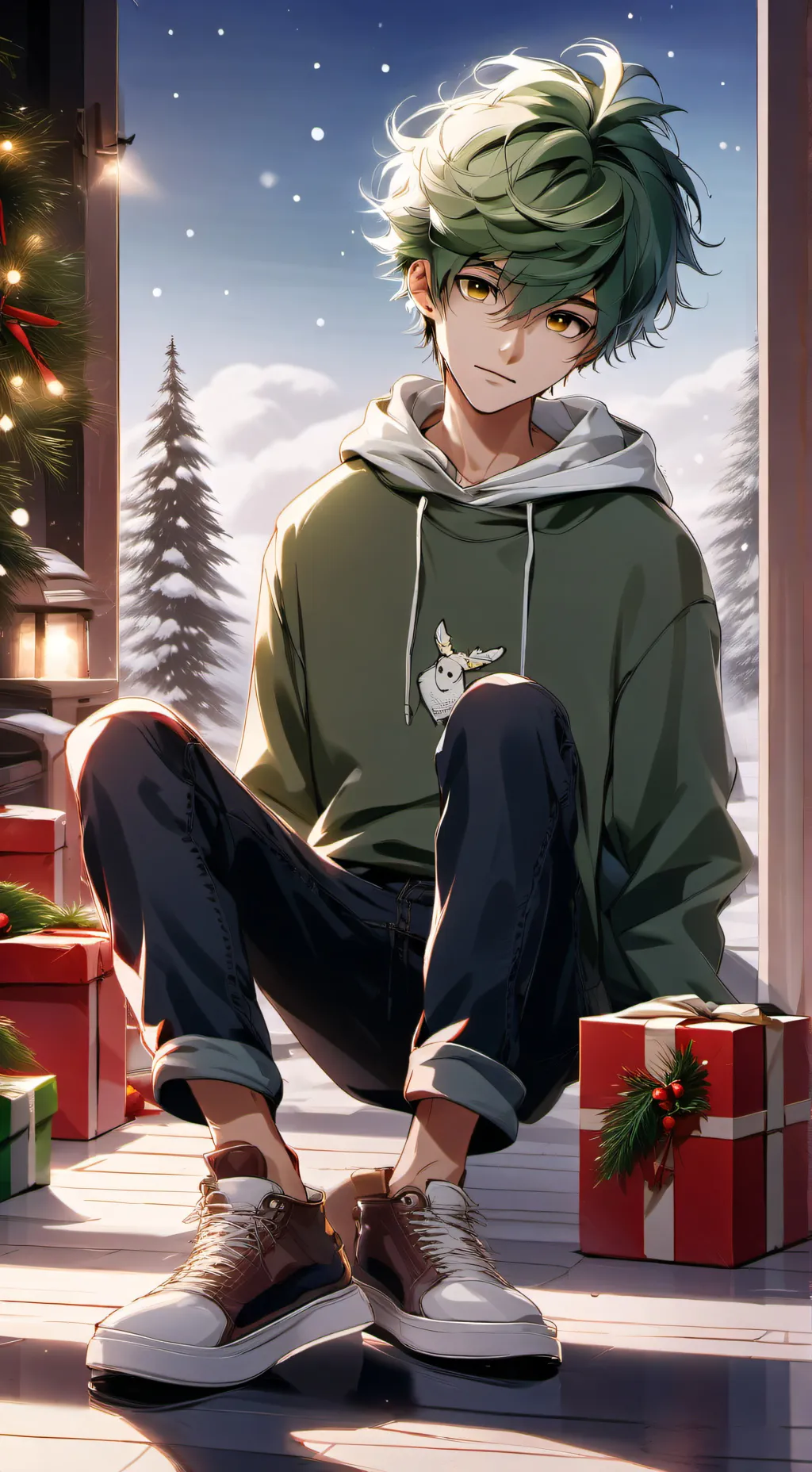 ai character: Victor Grinch background