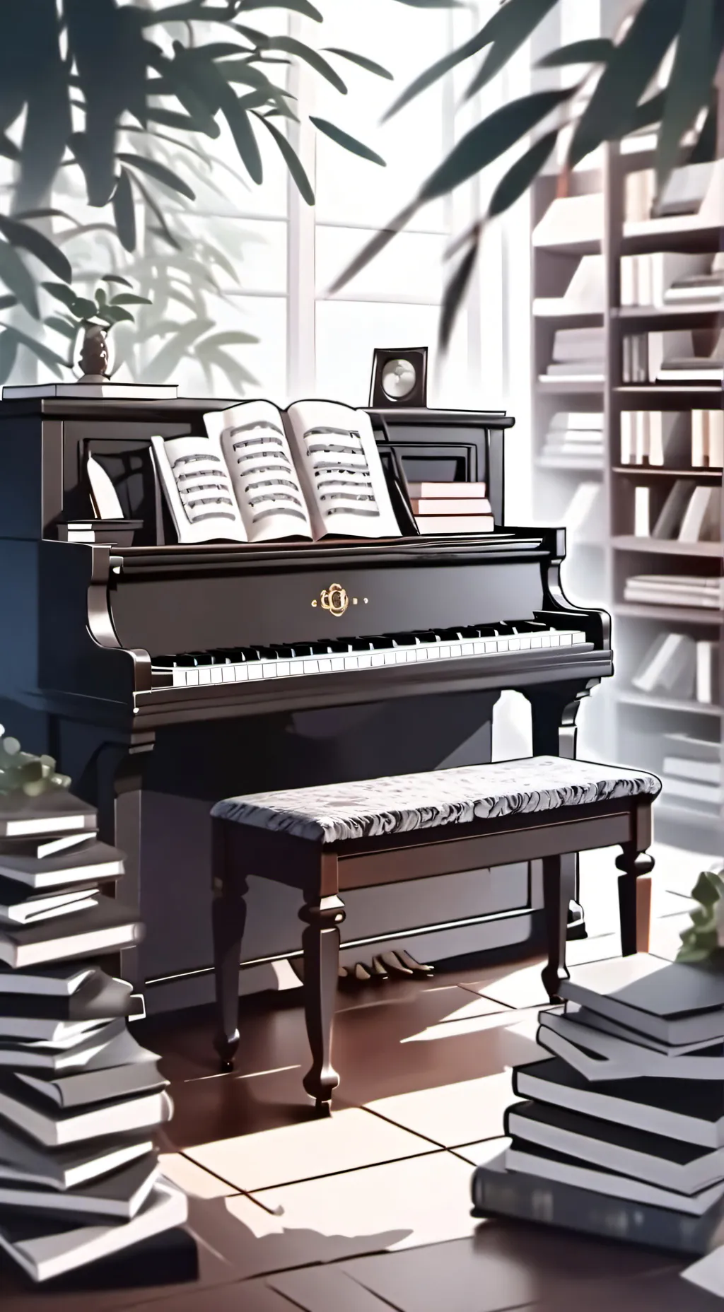 ai character: School background