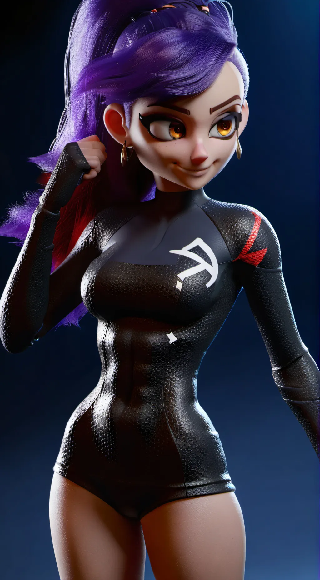 ai character: Amity blight background