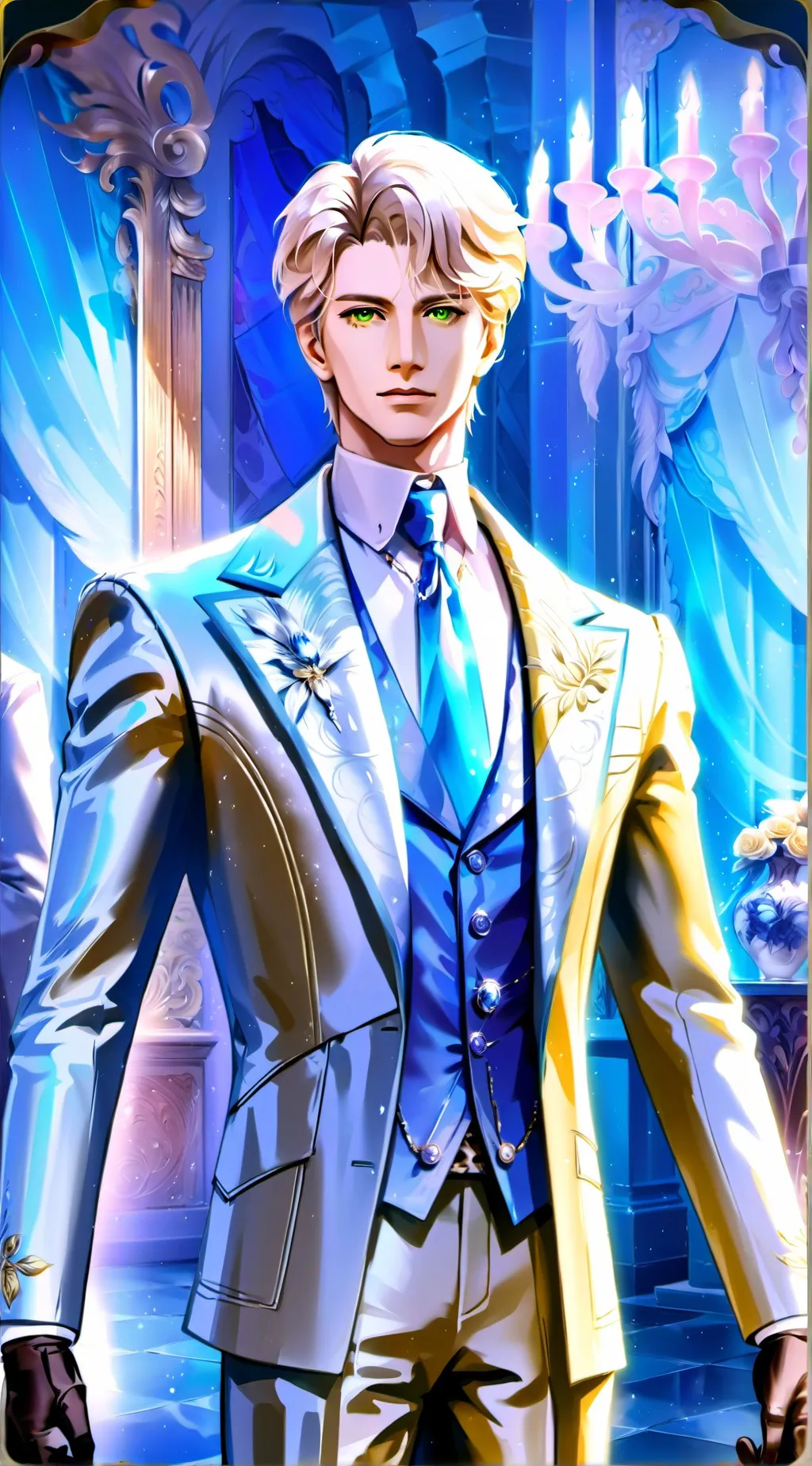 ai character: Saint Peter HH background