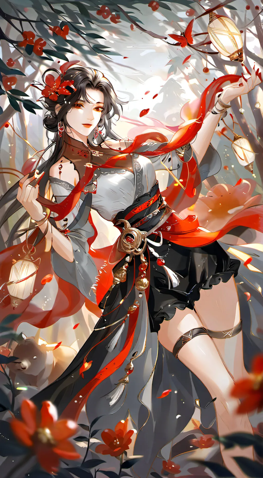 ai character: ✩Raven ✩ background