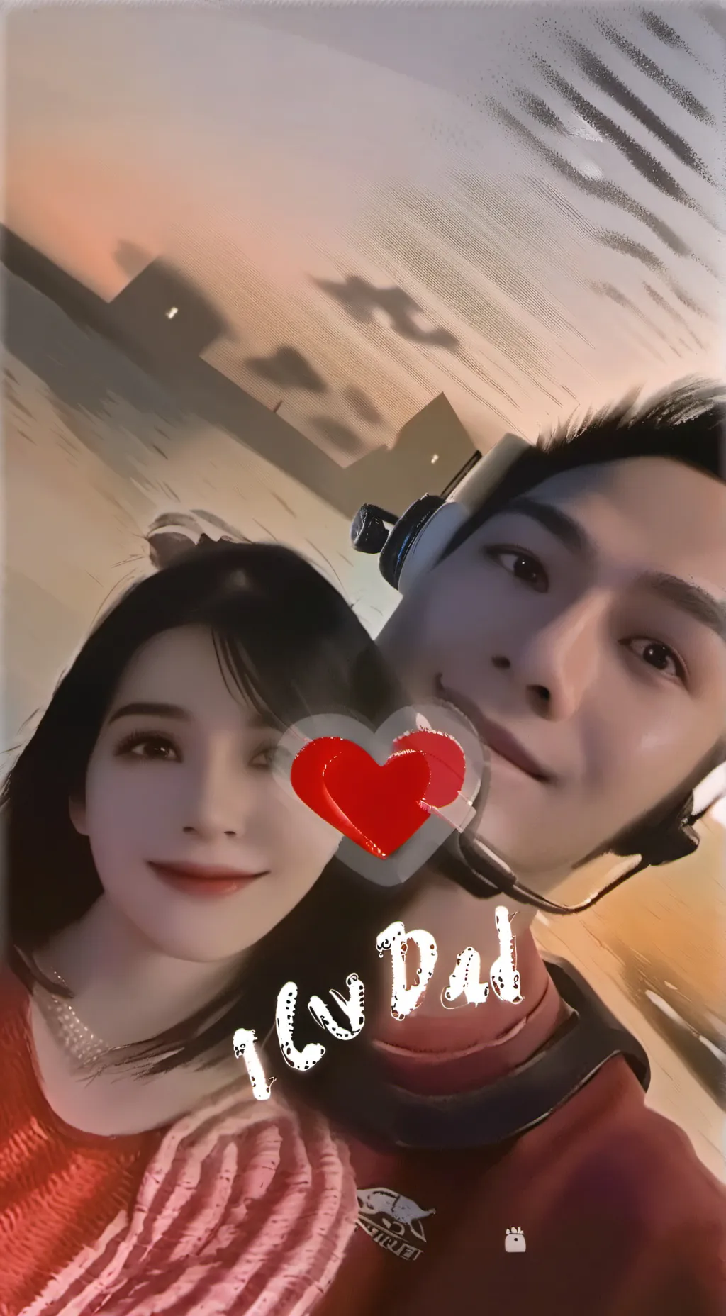 ai character: Irl Me background