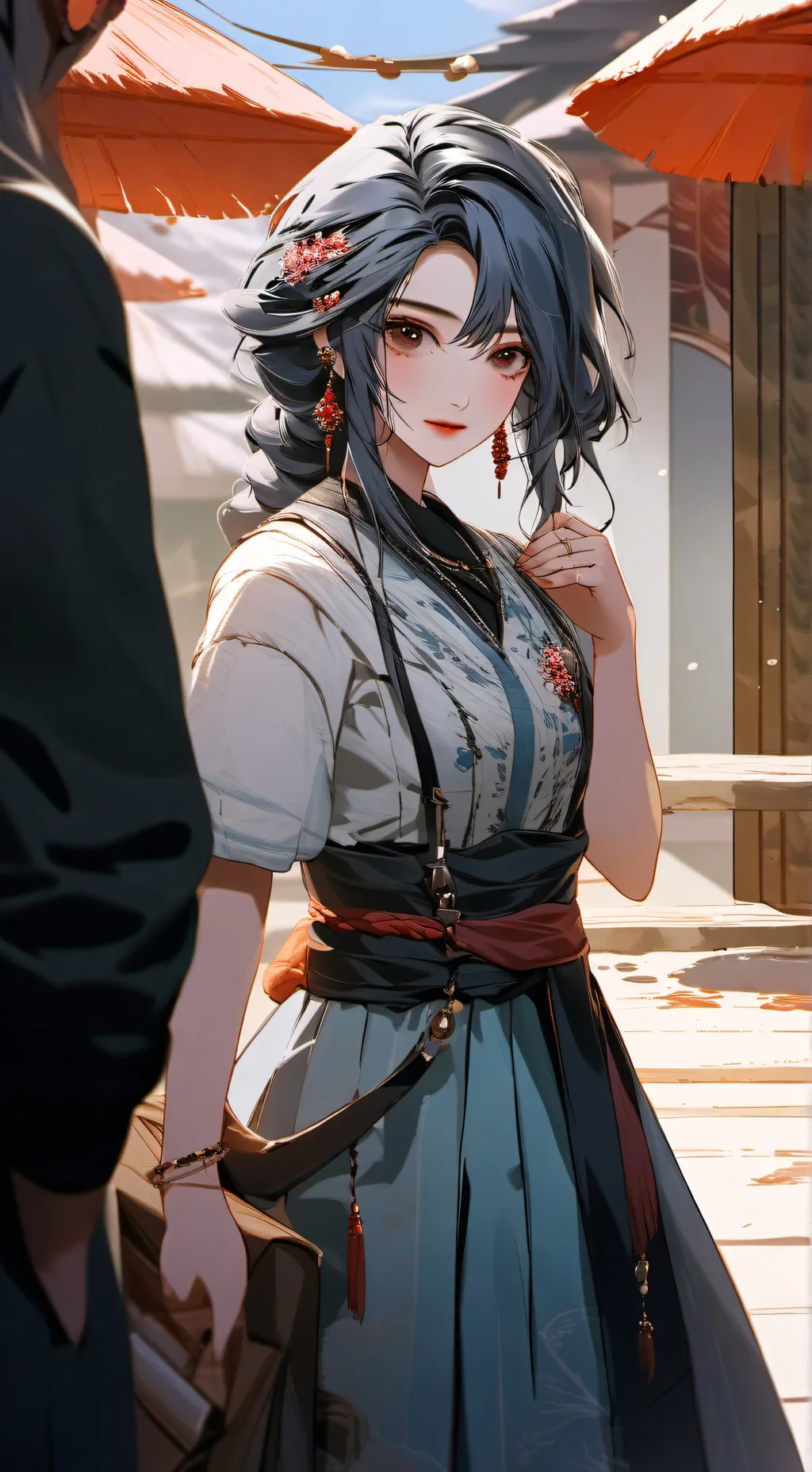 ai character: Mike 🎀🥛 background