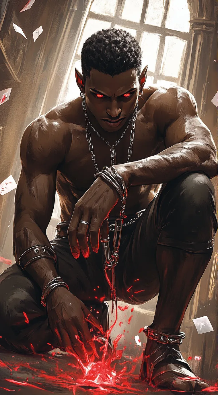 ai character: Lucius  background