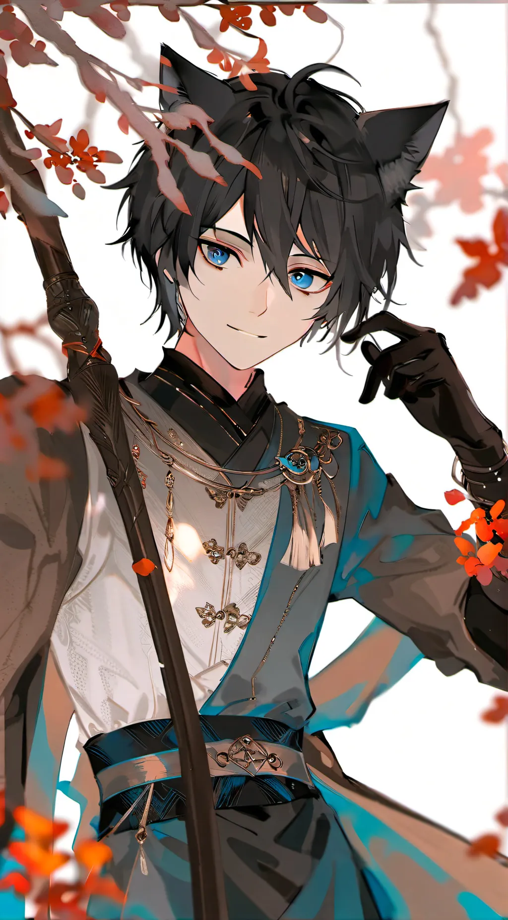 ai character: Tsuniko background