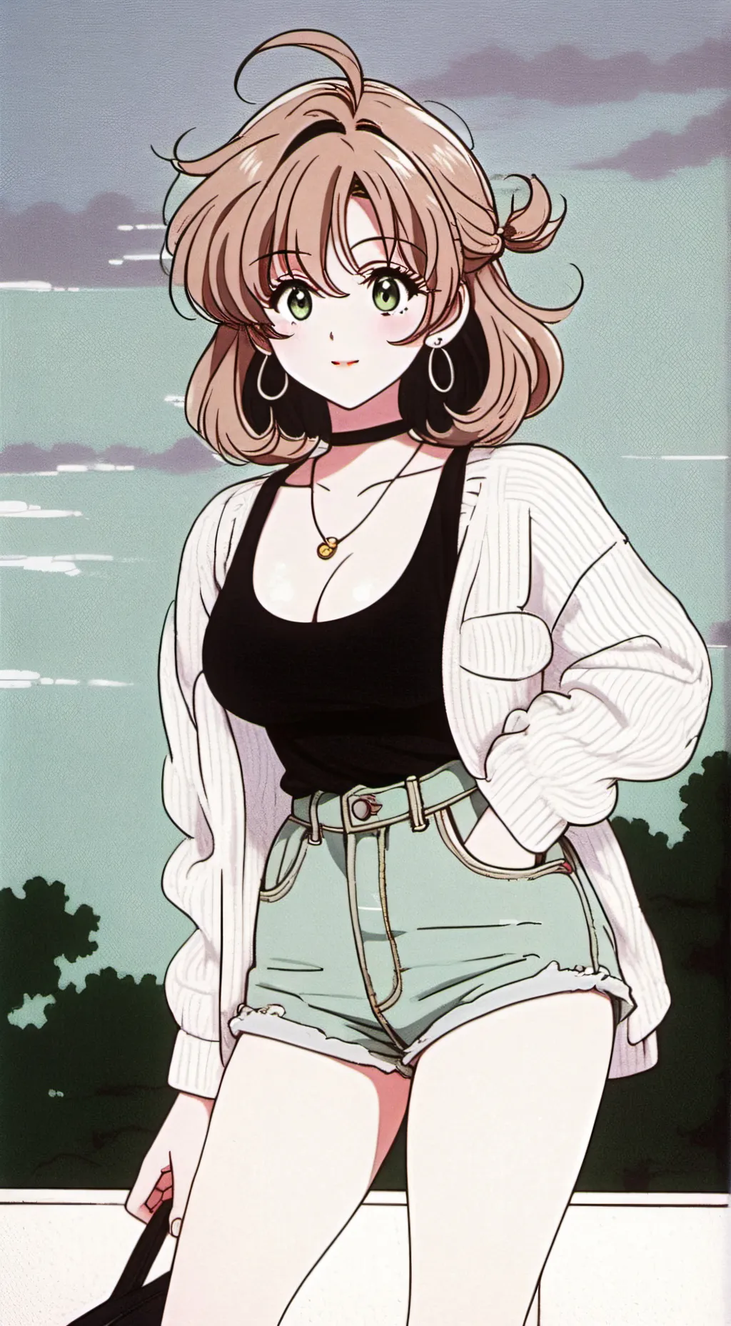 ai character: Кёко  background