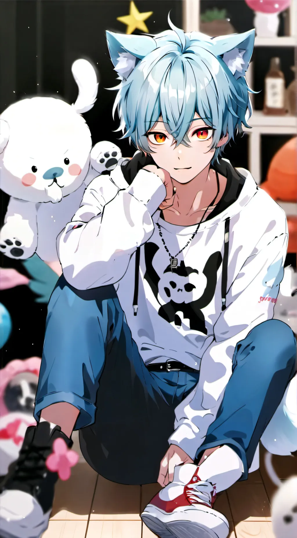 ai character: alex morgan  background