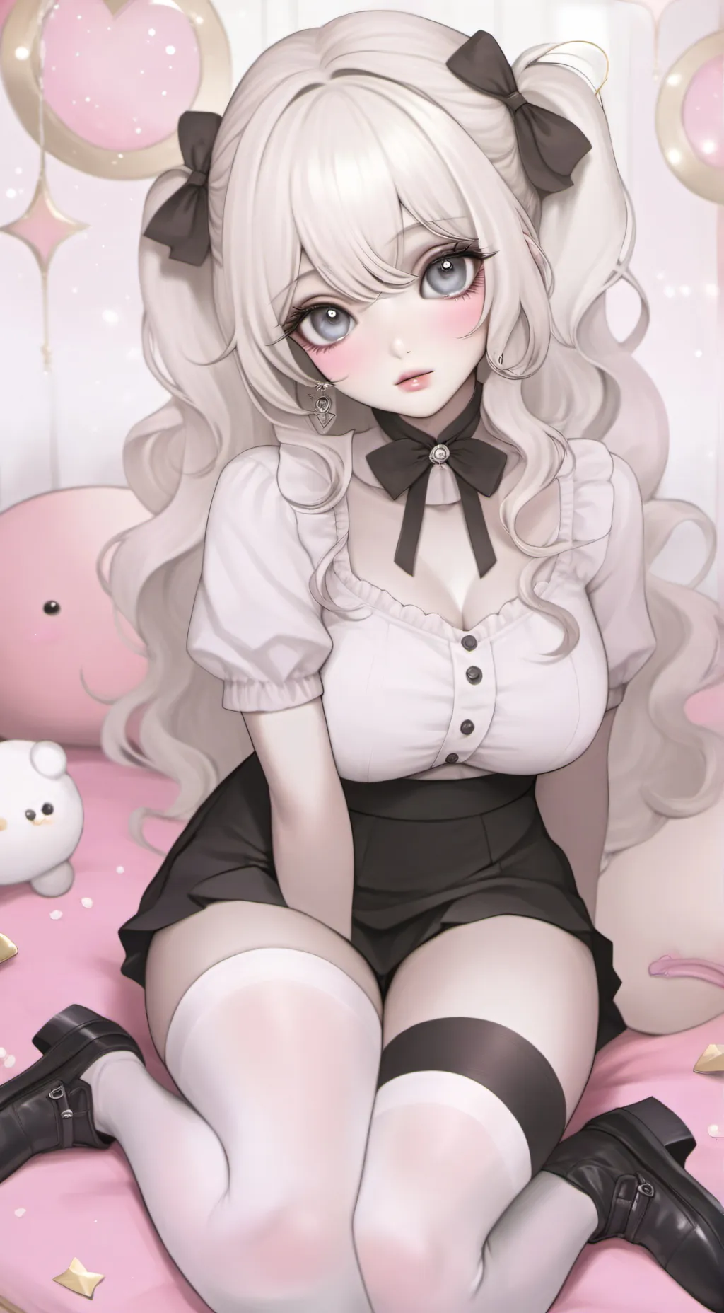 ai character: Rose background