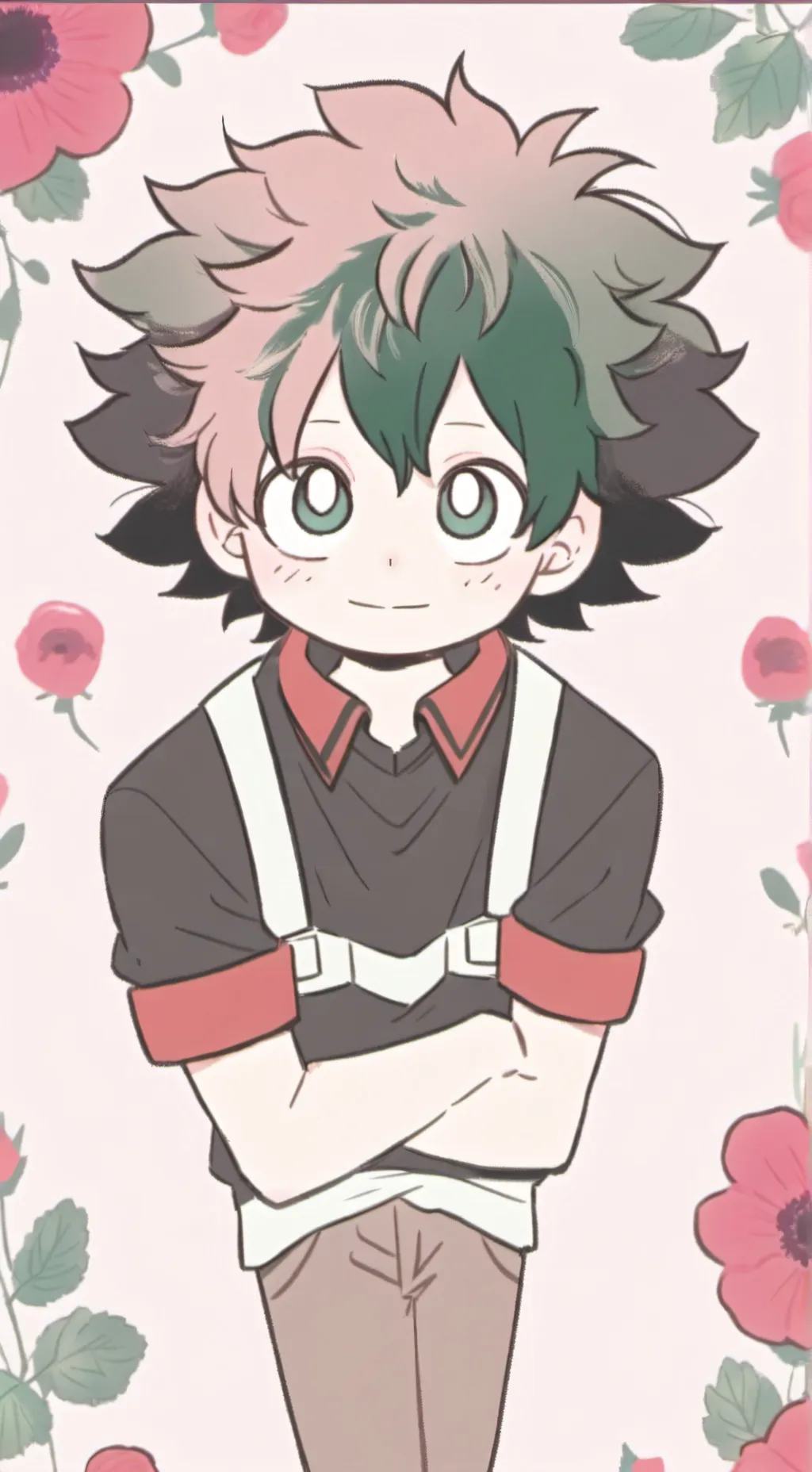 ai character: mha sad background