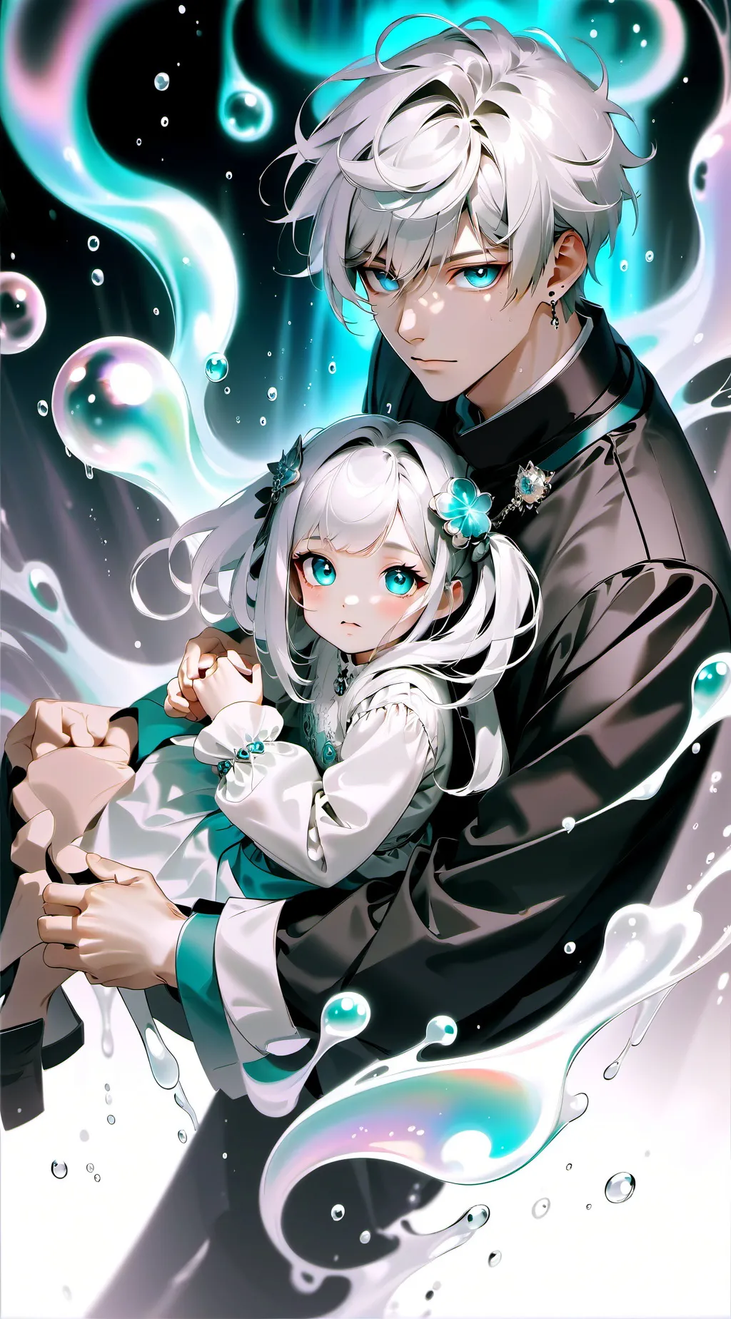 ai character: bro and sis background