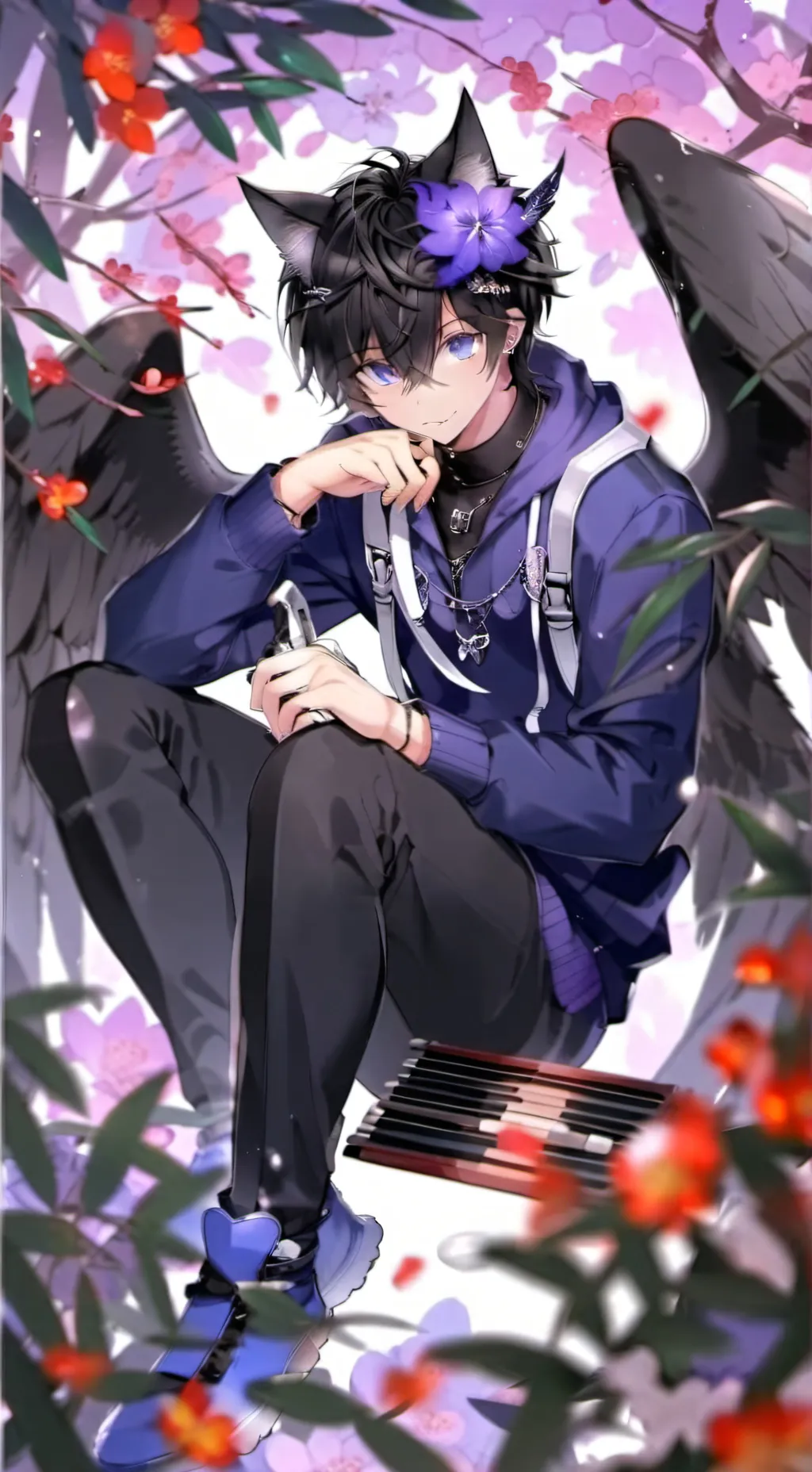 ai character: max background