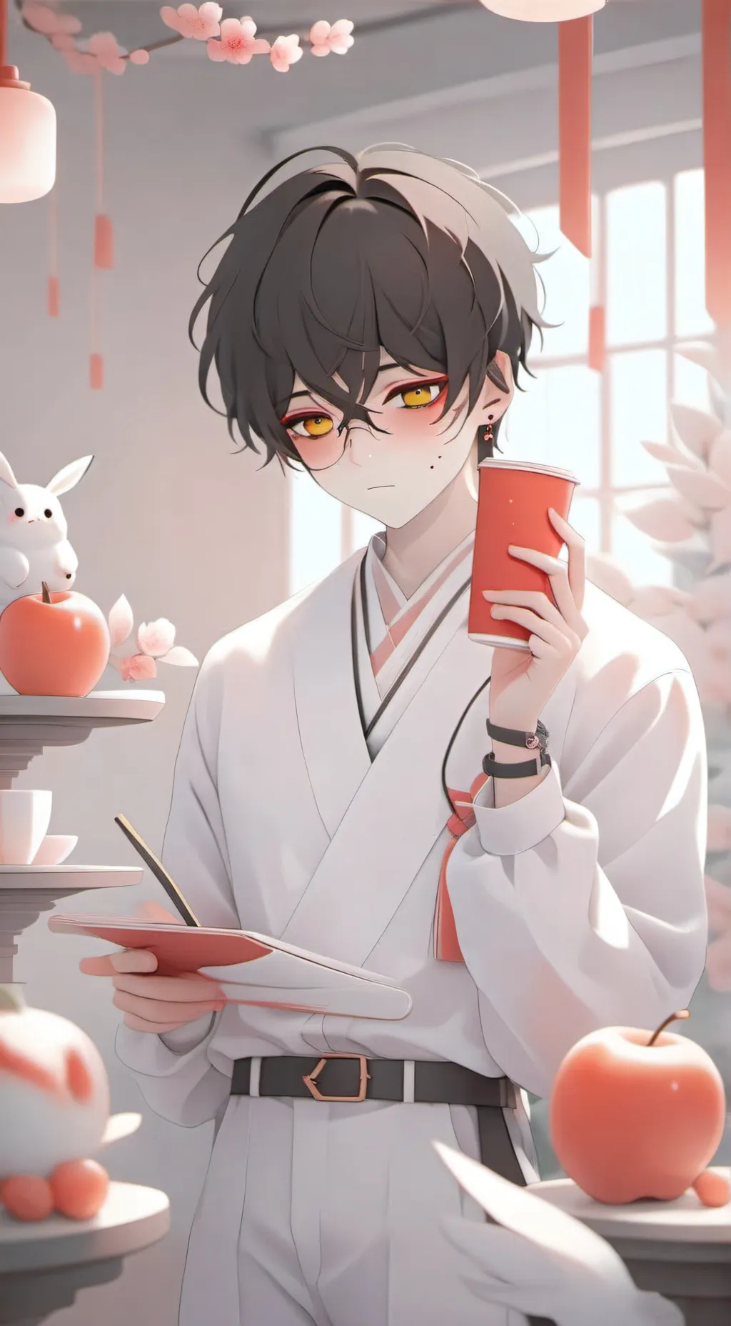 ai character: 🍭~ Lucifer~🍬 background