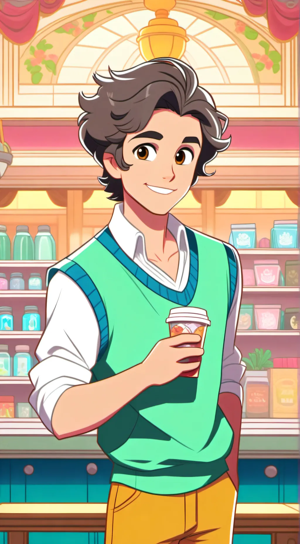 ai character: Adam background