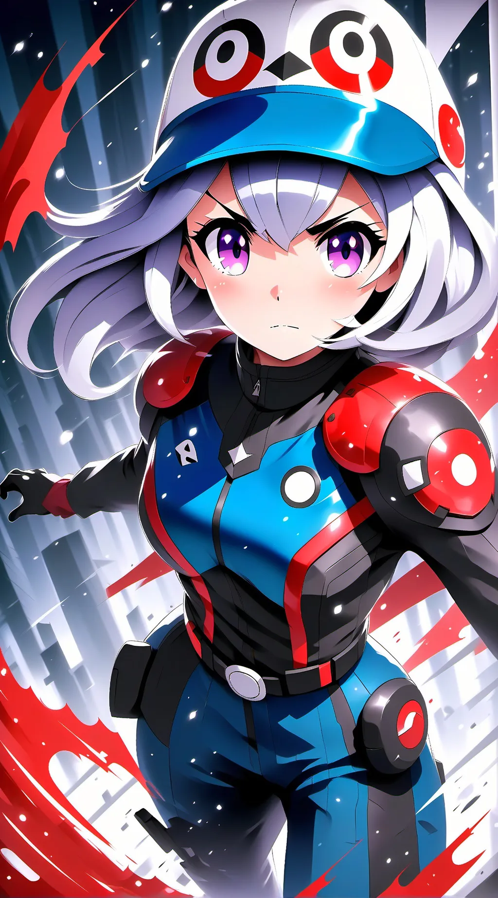 ai character: lily background