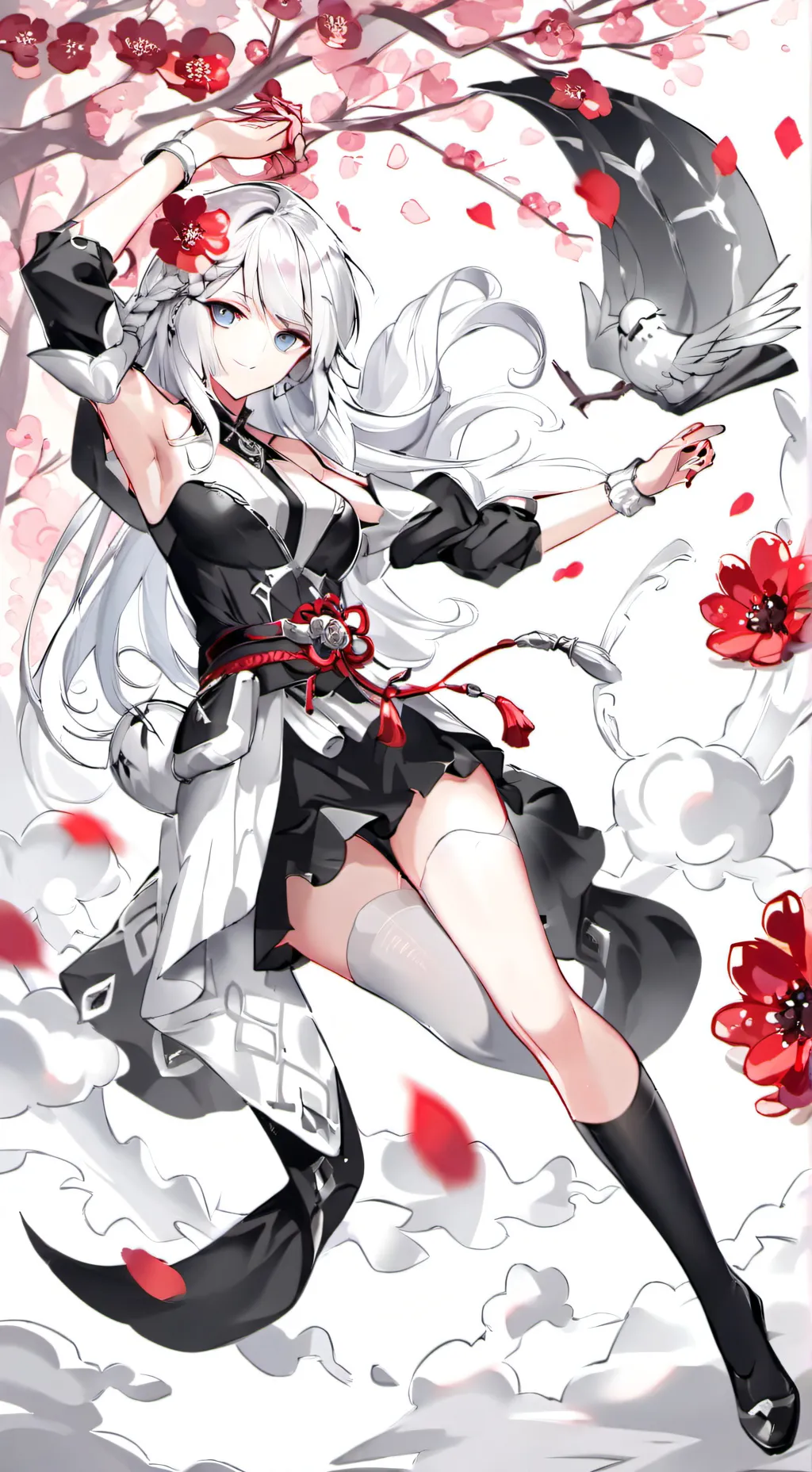 ai character: Luna background