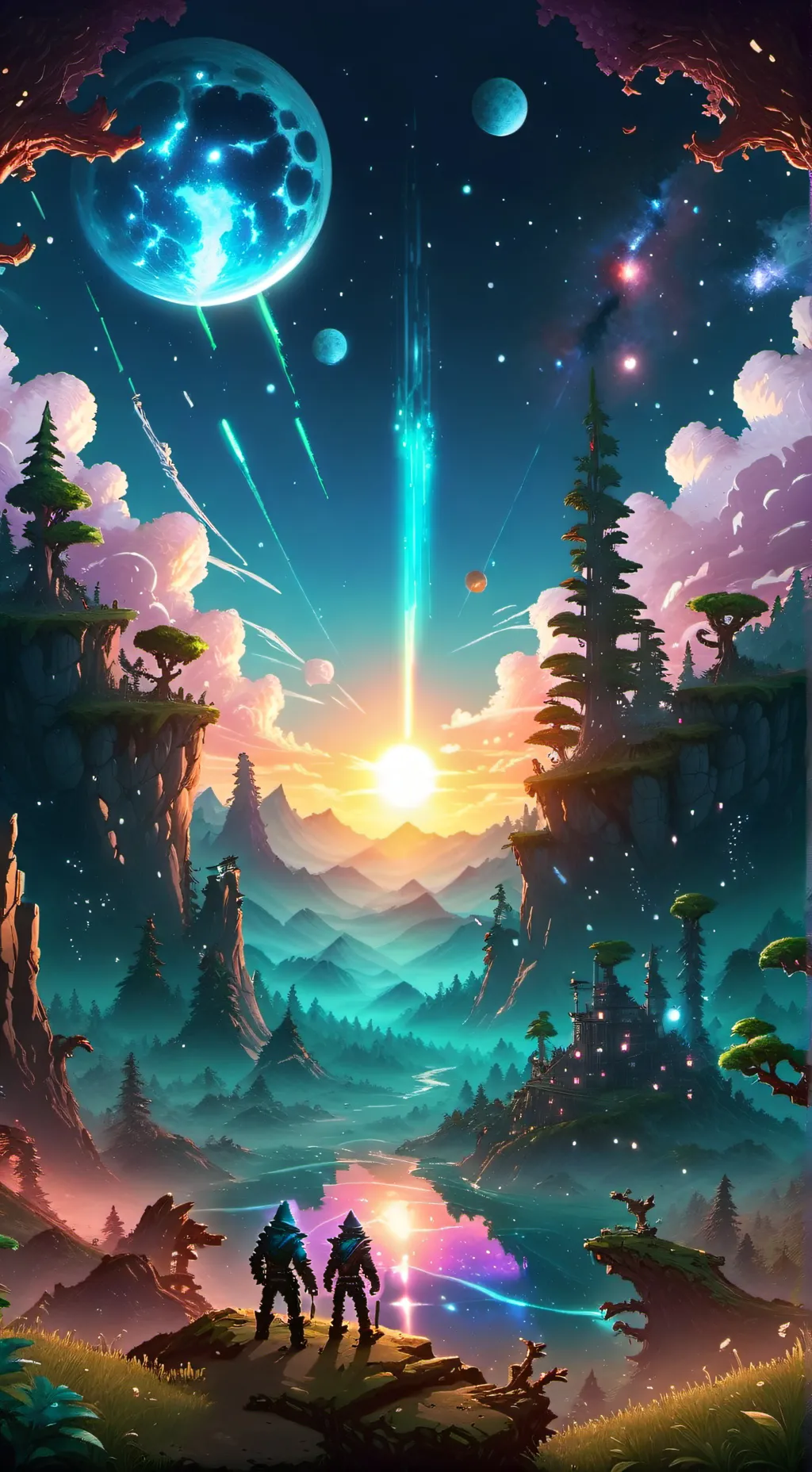 ai character: terraria  background