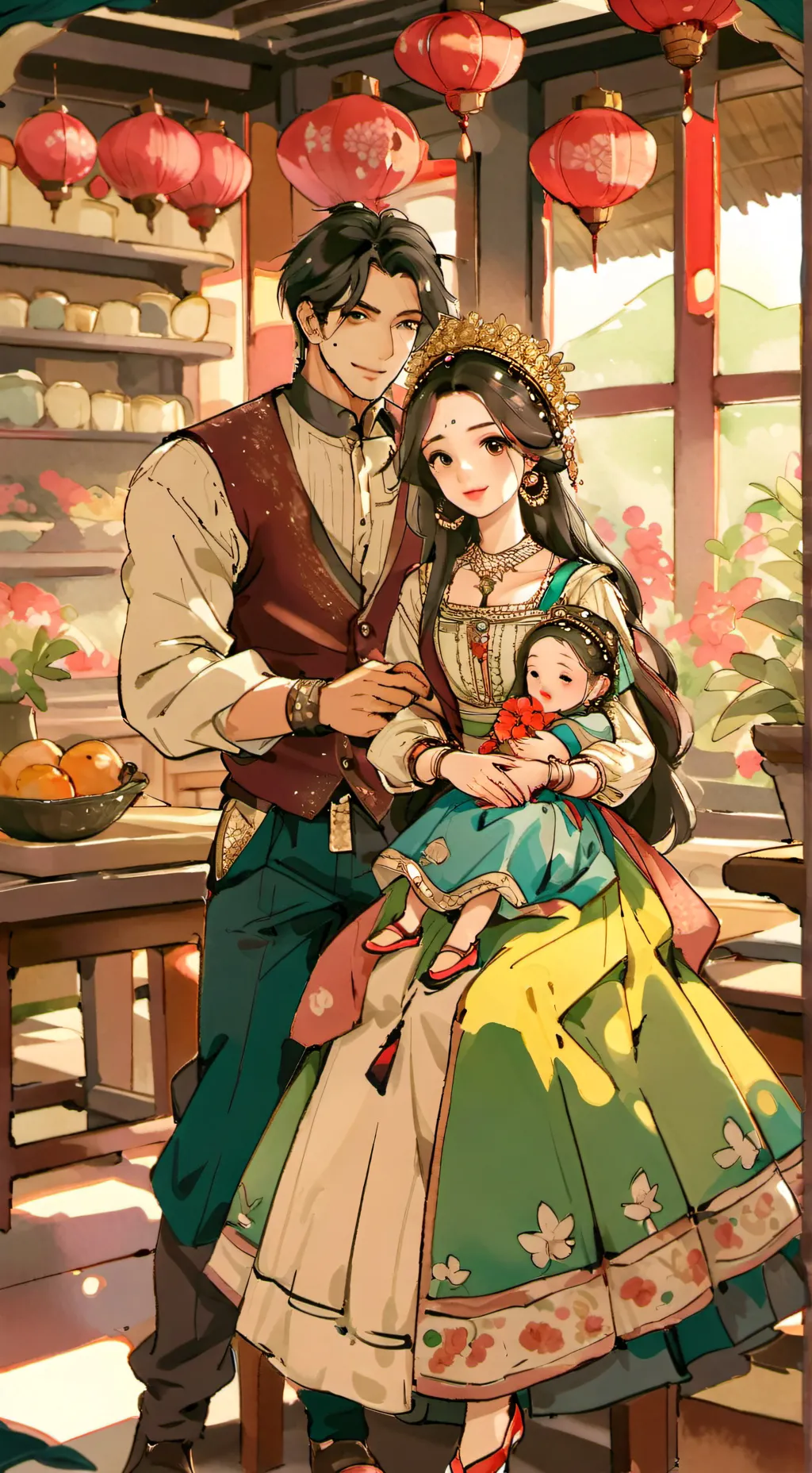 ai character: your parents  background