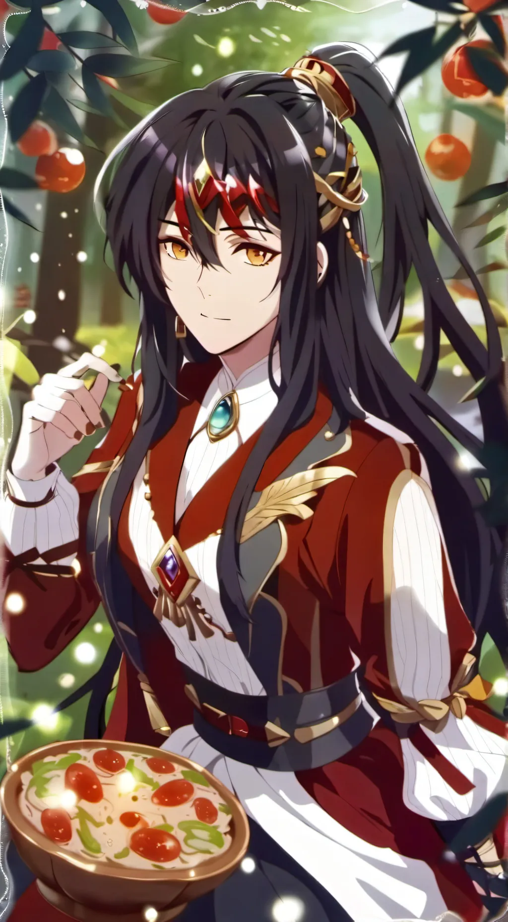 ai character: KHAISON background