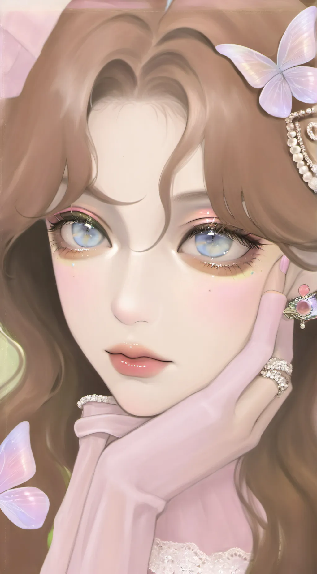 ai character: stacey  background