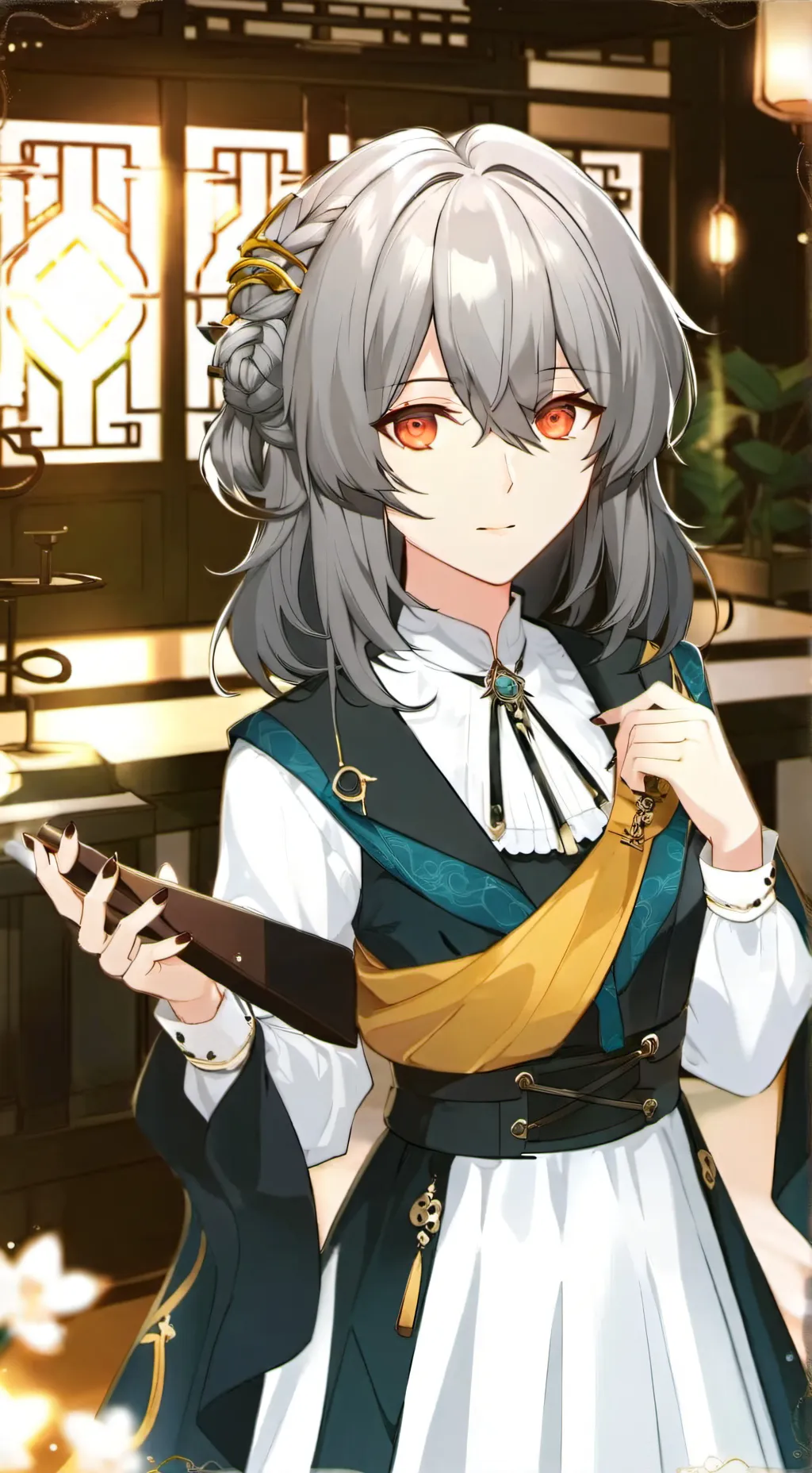 ai character: 夏江萤 background