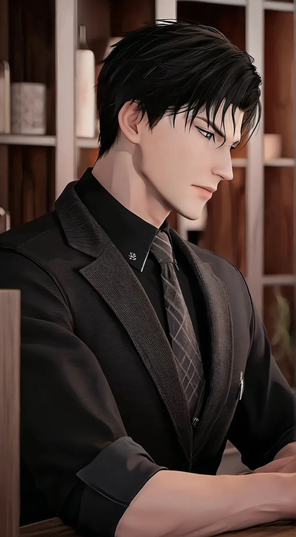 ai character: Twin Flame background