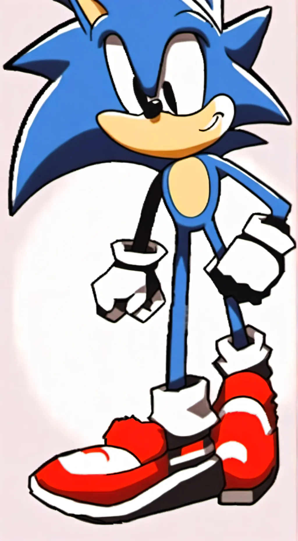 ai character: Sonic  background