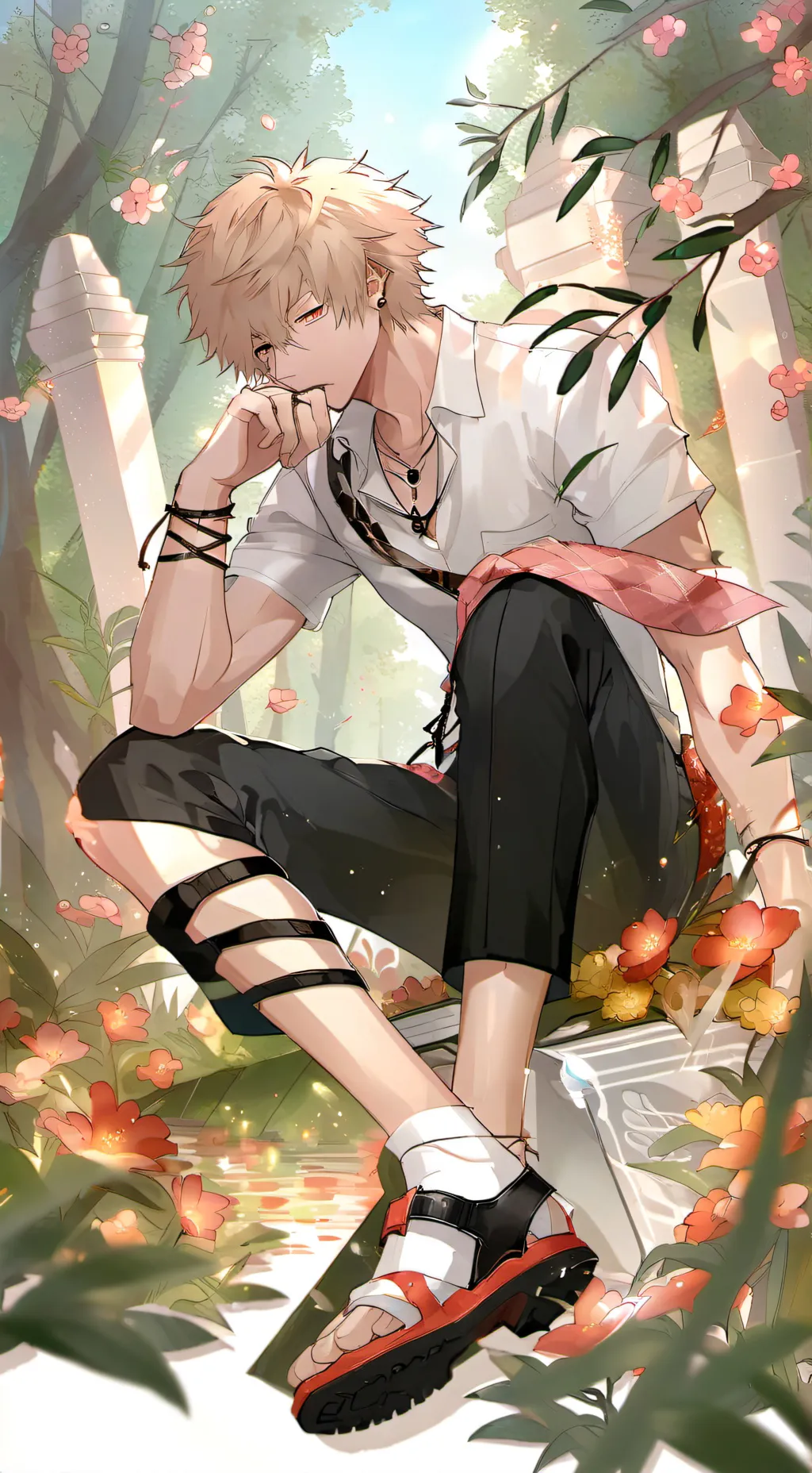 ai character: GIOCHIAMO!!  background