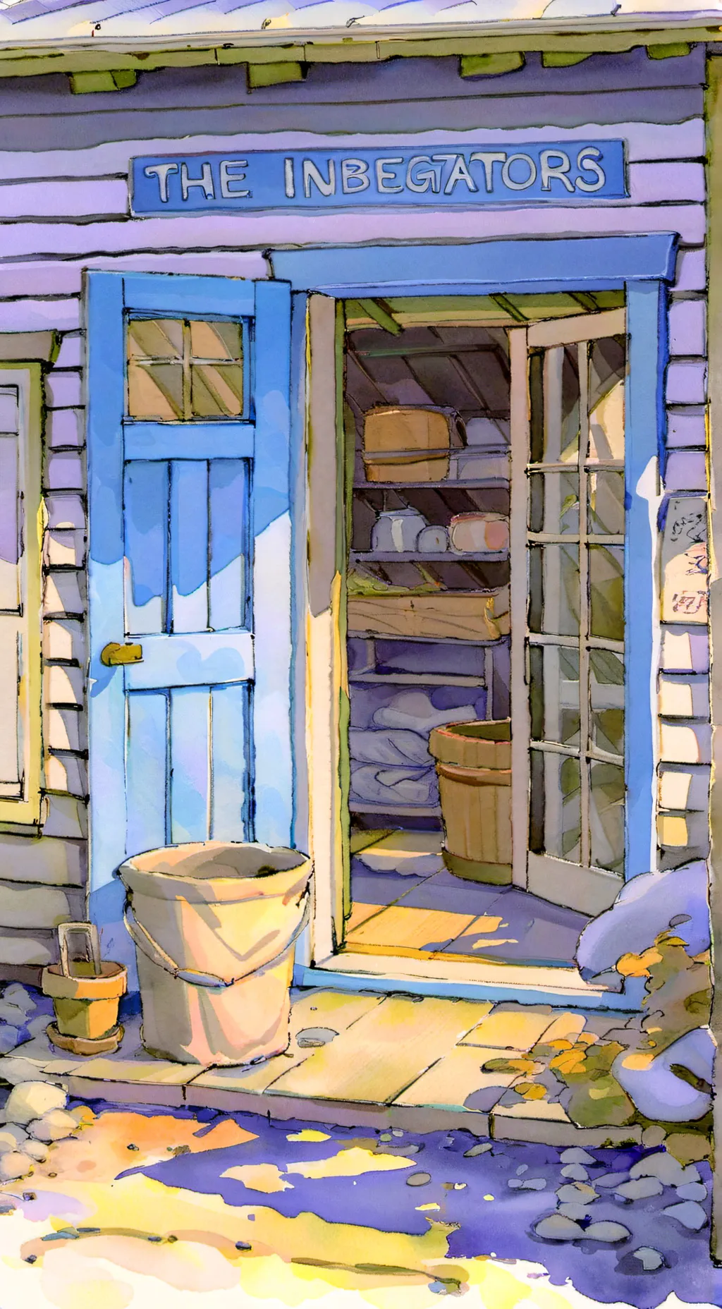 ai character: The Inbestigators  background