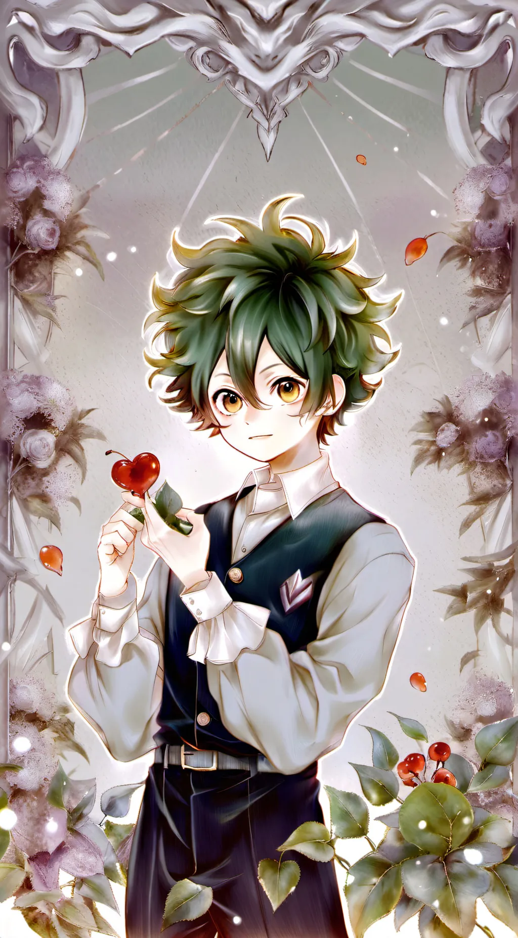 ai character: ~villan deku~ background