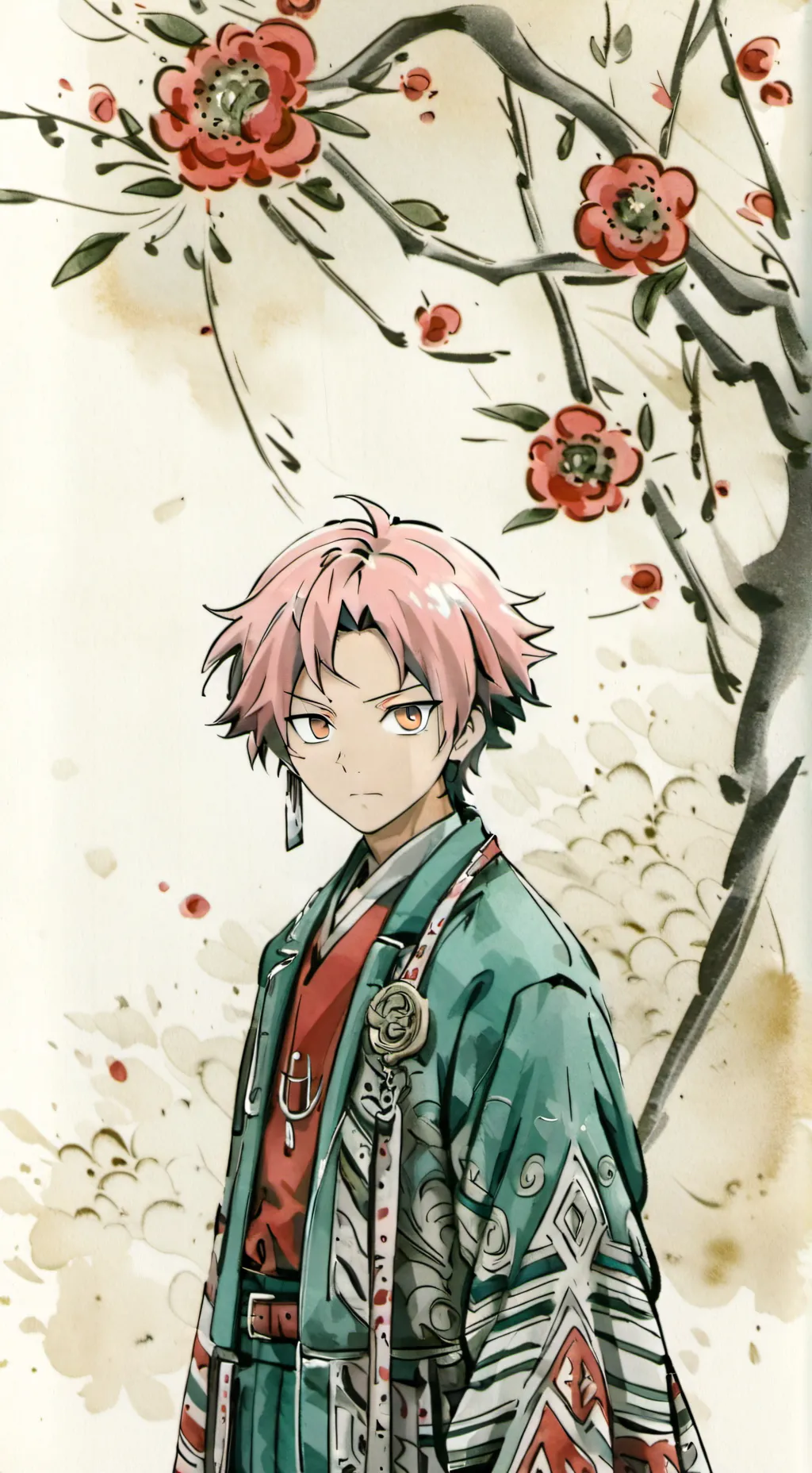 ai character: Ash background