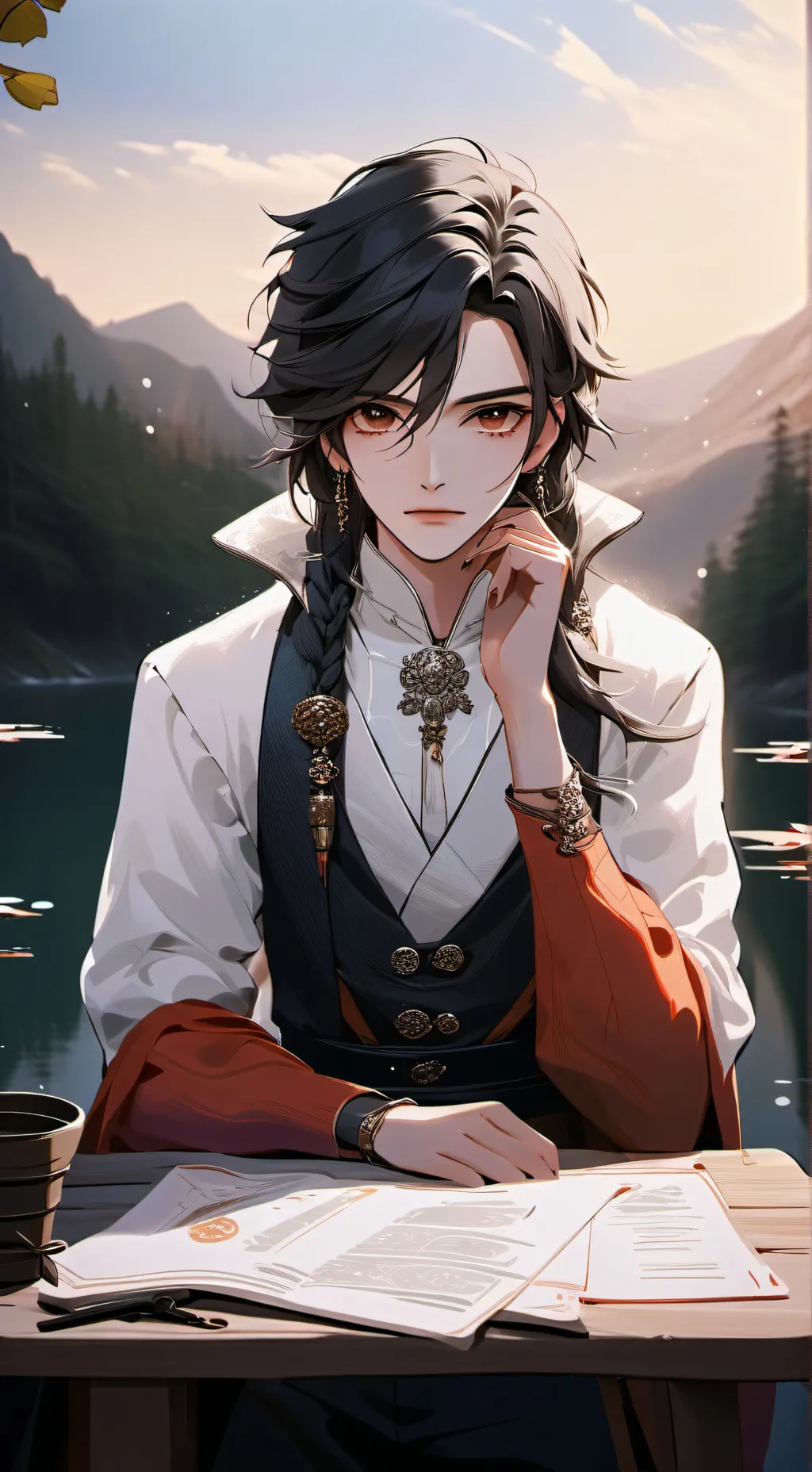 ai character: ★best friend★ background