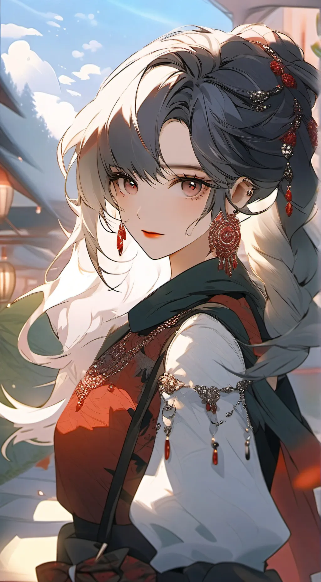 ai character: RUBY CODE background