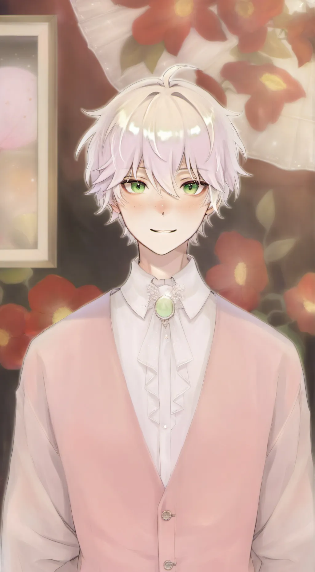 ai character: angel background