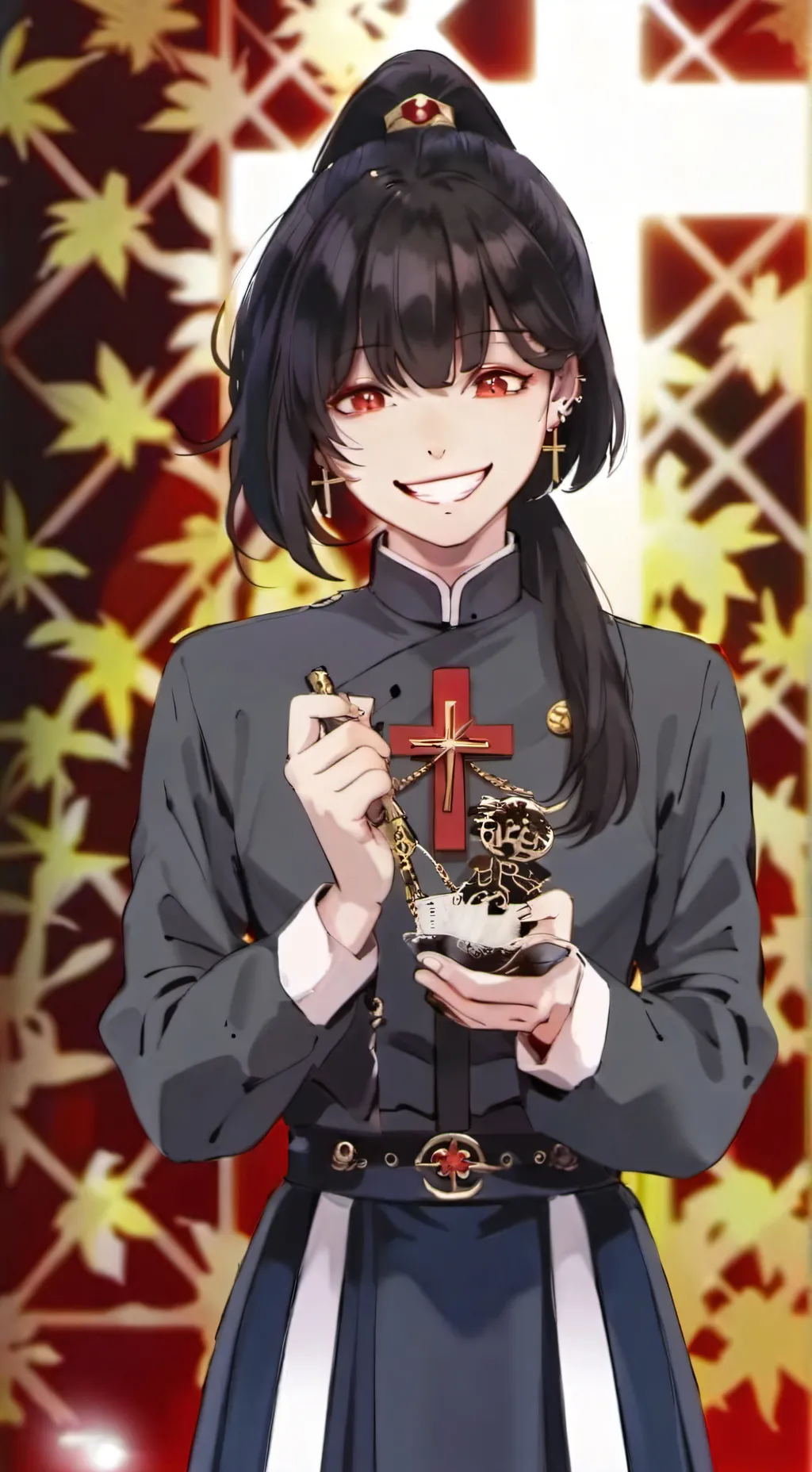 ai character: Elise coalpepper background